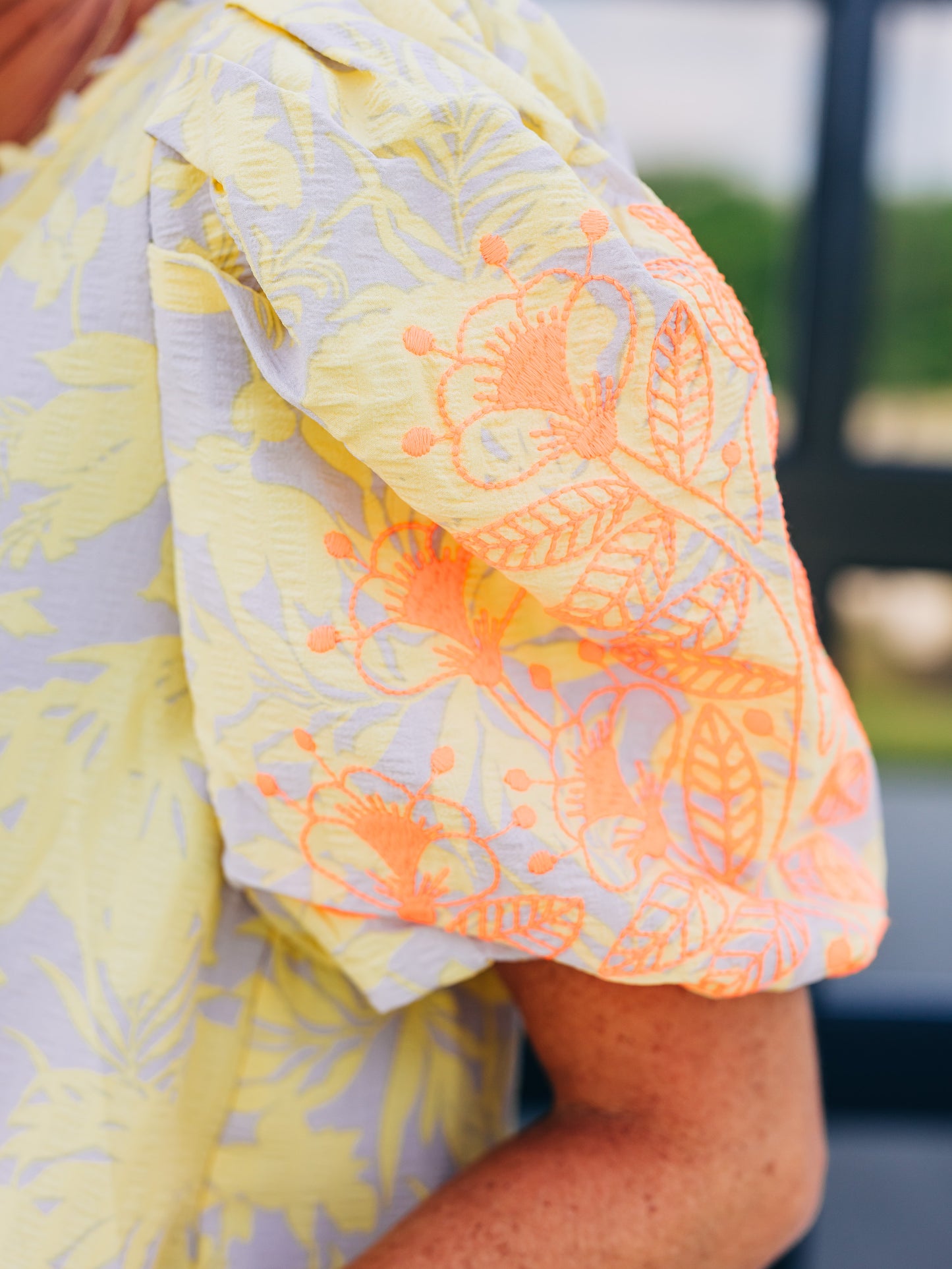 We Found Love Yellow/Orange Top