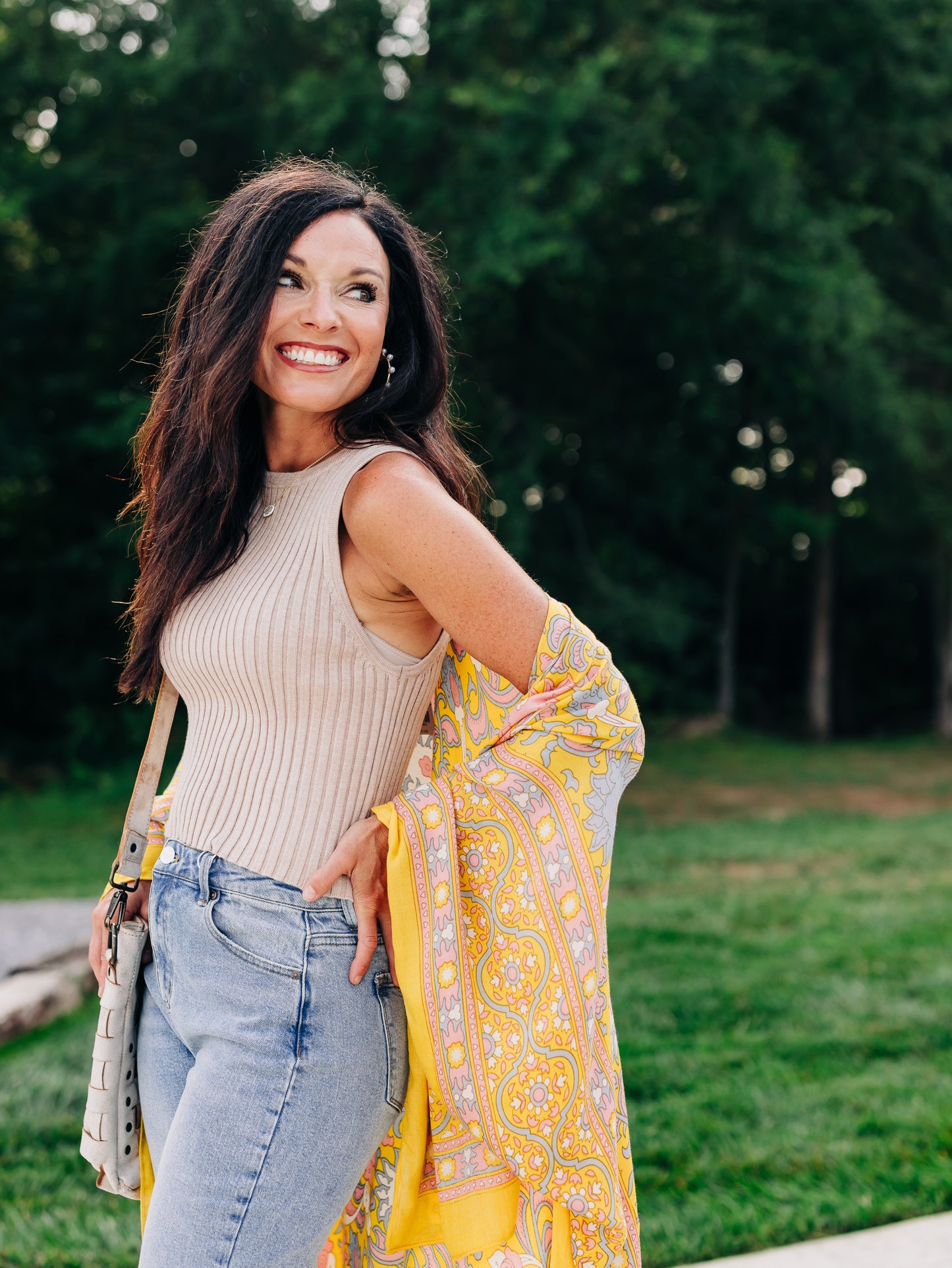 Classic and Timeless Taupe Top