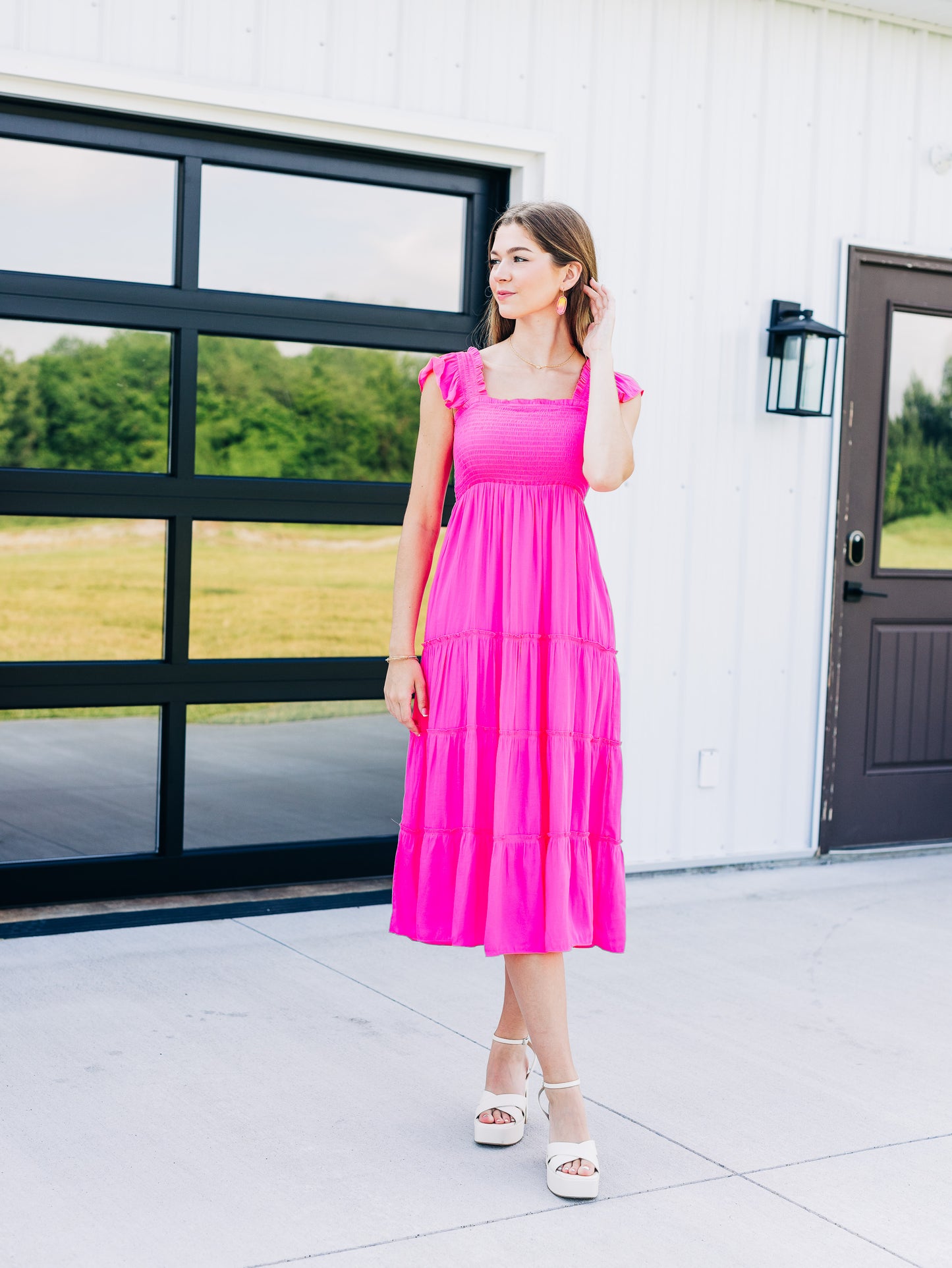 Sweetest Intentions Pink Bubblegum Dress