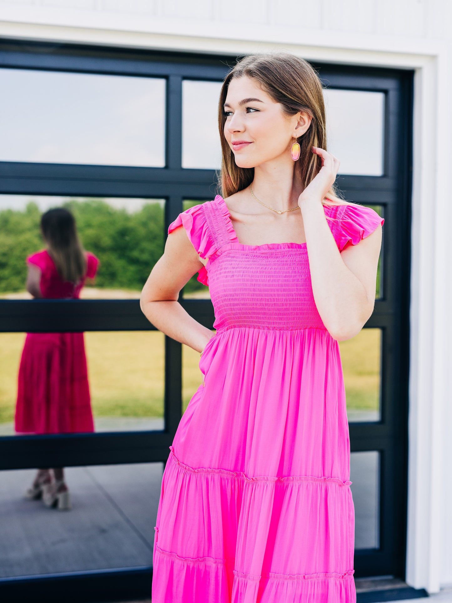 Sweetest Intentions Pink Bubblegum Dress