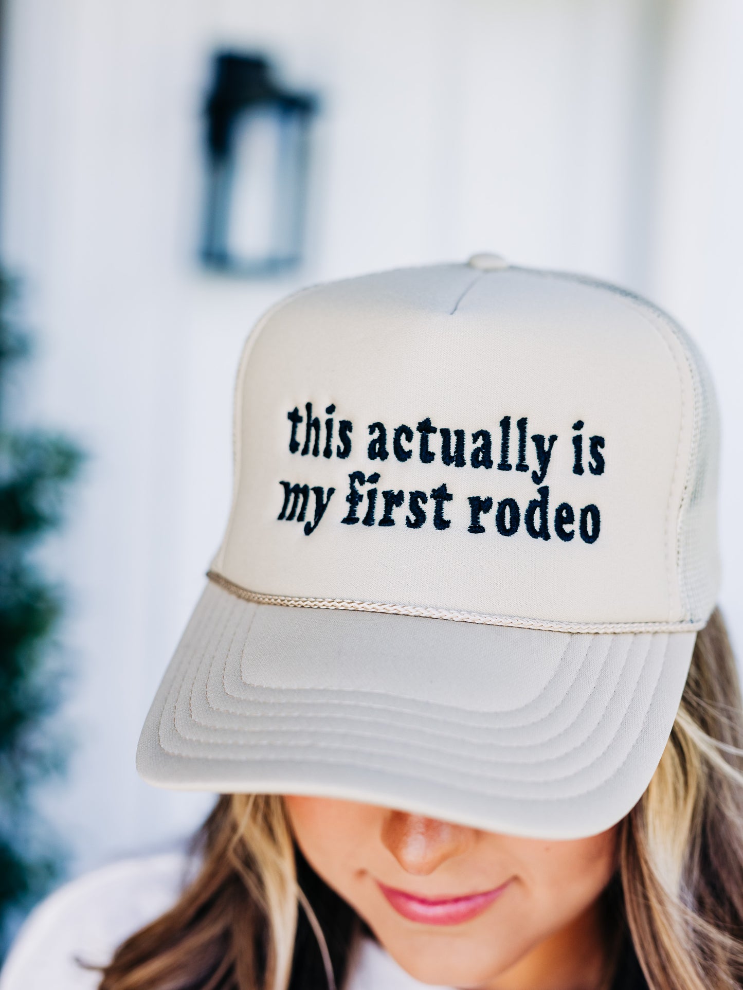 My First Rodeo Tan Cap