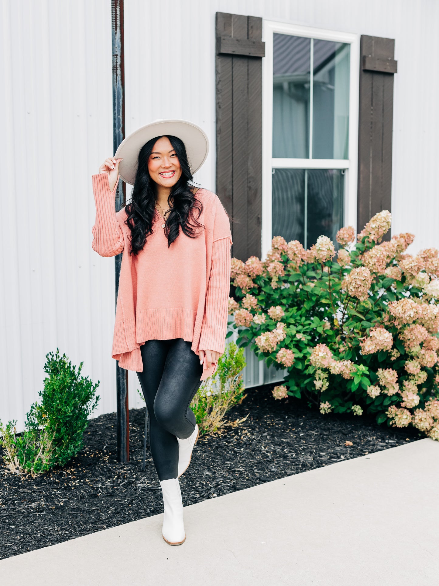 Orion A Line Lightest Rose Tunic