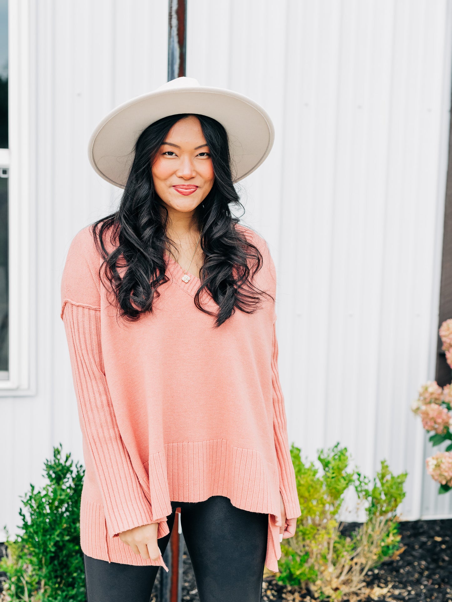 Orion A Line Lightest Rose Tunic