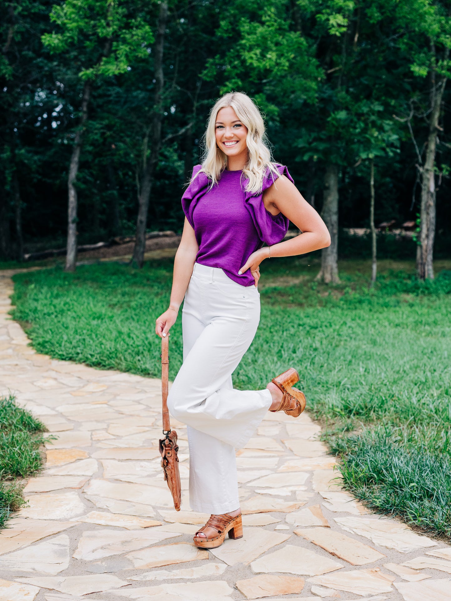 Better This Way Purple Top