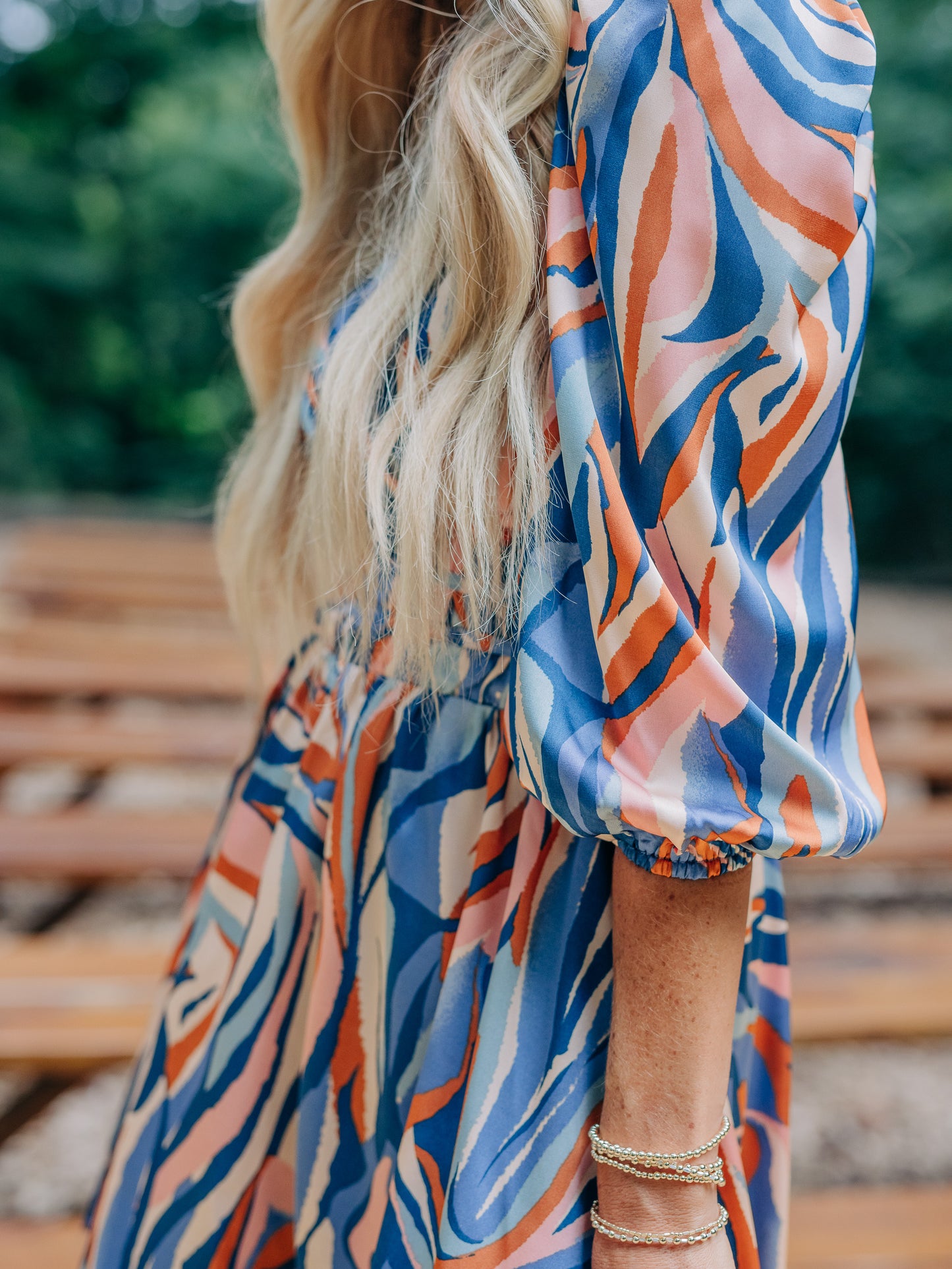 Free Spirit Blue Dress