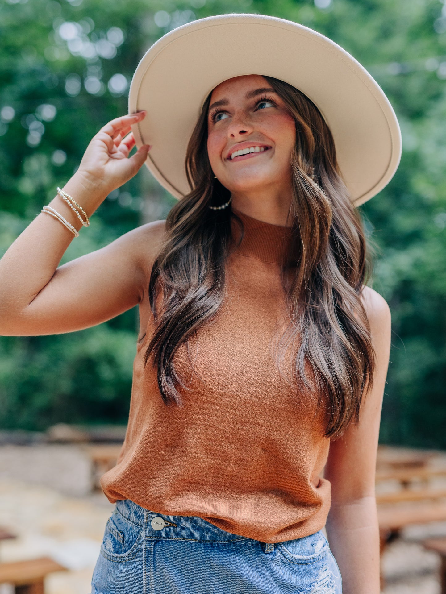 Easy Days Camel Top