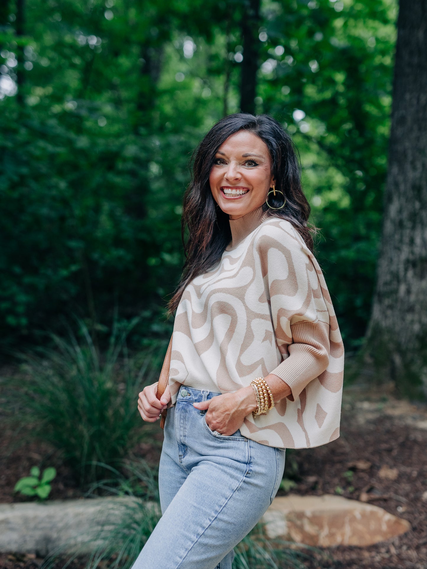 Aja Rumba Ecru/Beige Sweater