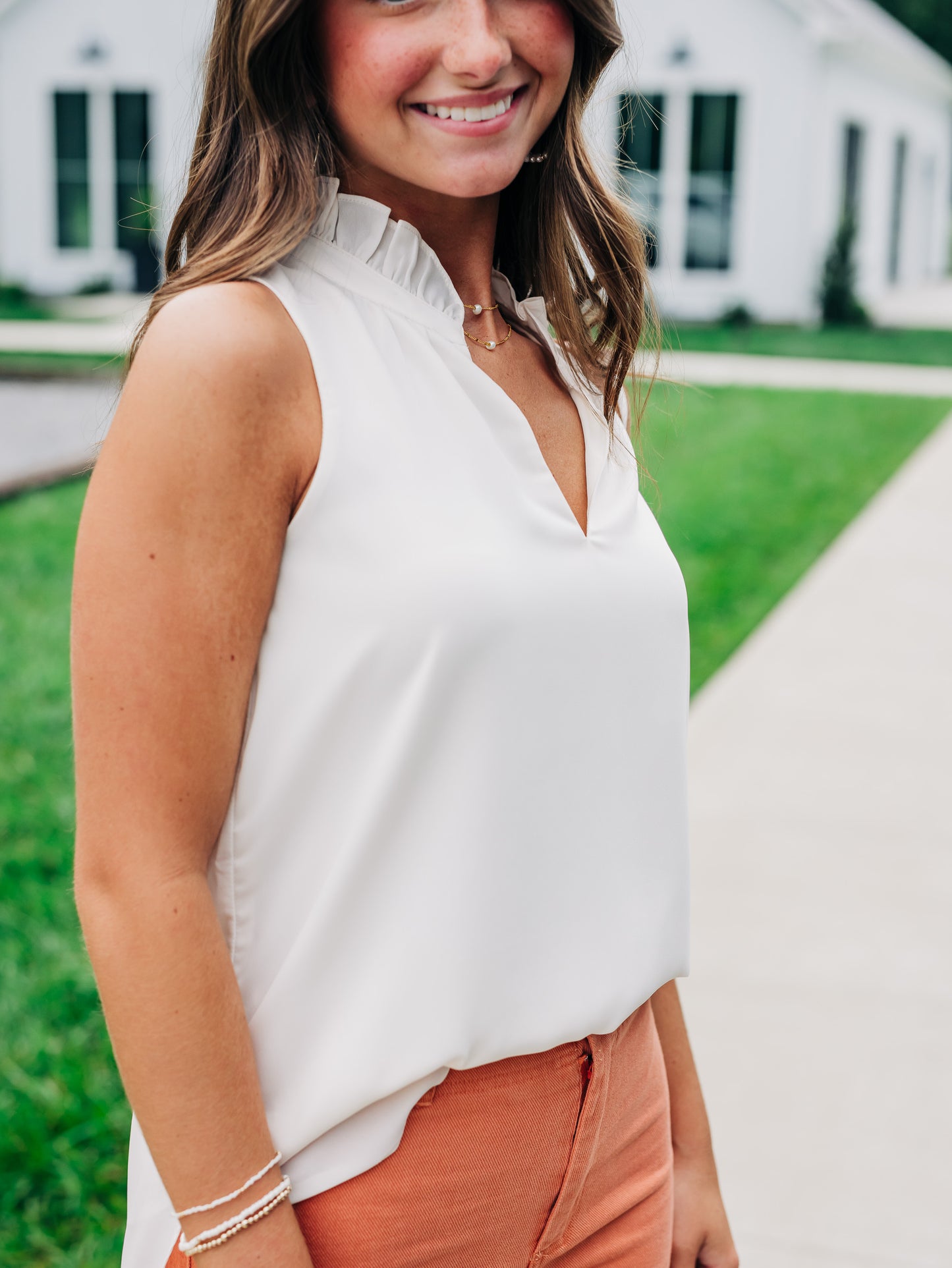 Make It Happen Cream Top