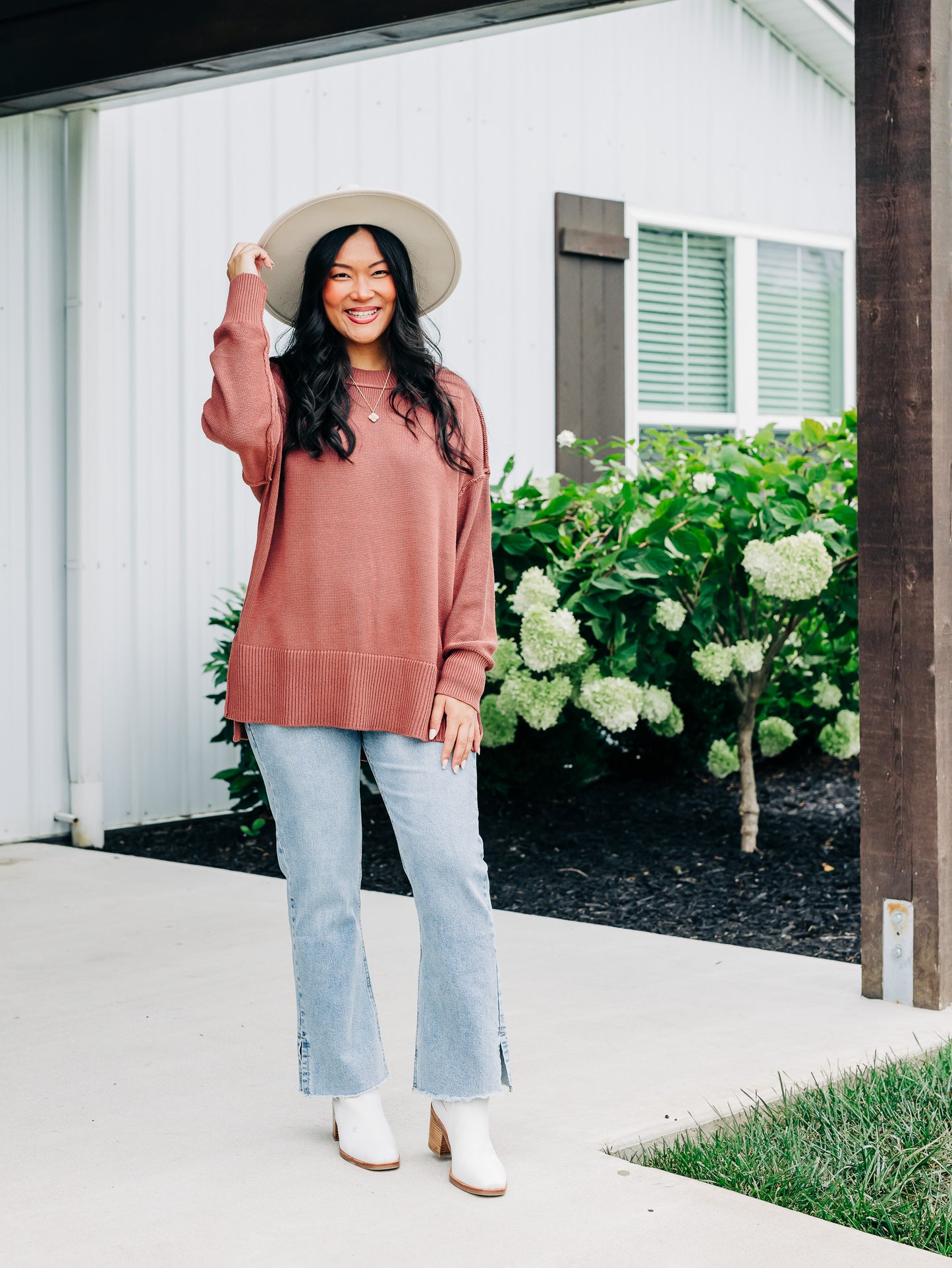 Time After Time Burl Wood Sweater