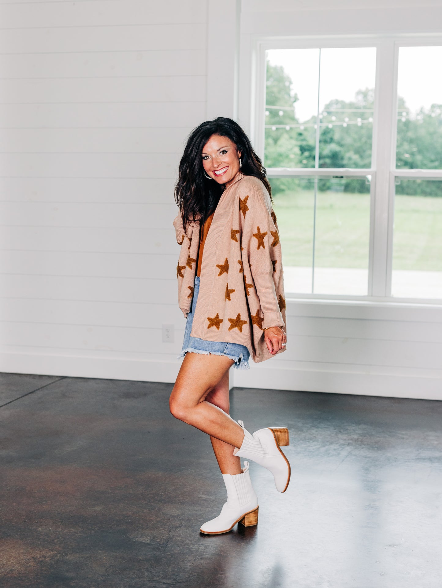 The Stars Aligned Mauve Cardigan
