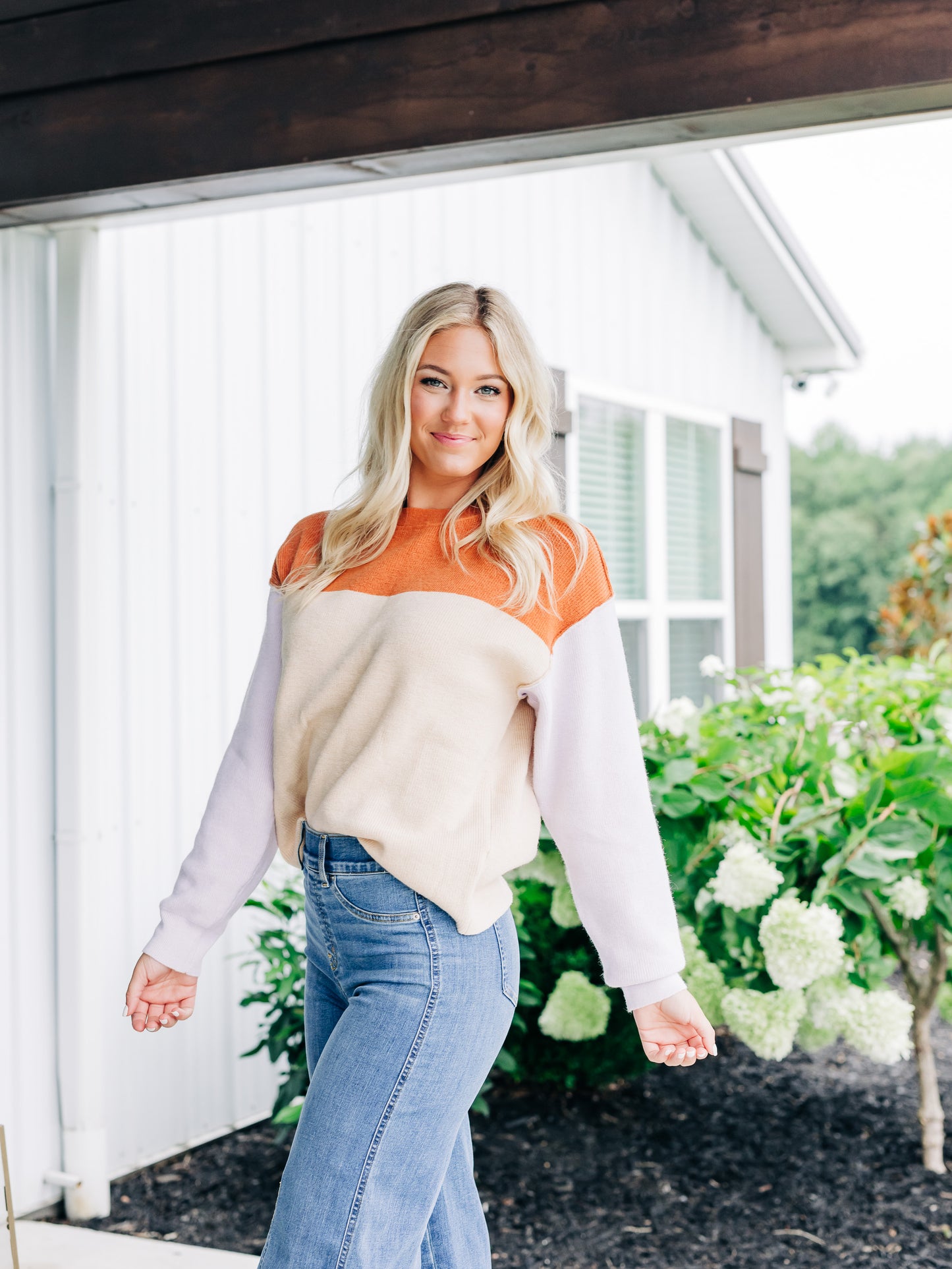 Moving On Up Sweater
