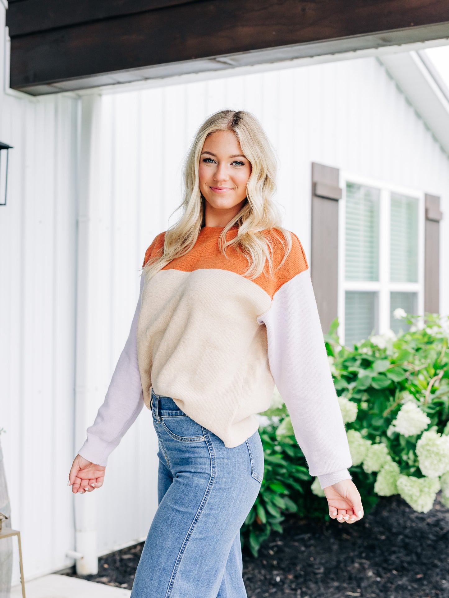 Moving On Up Sweater