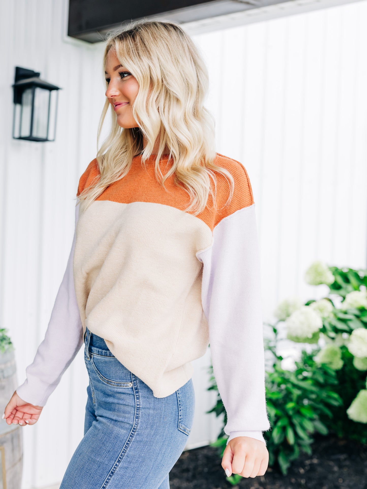Moving On Up Sweater