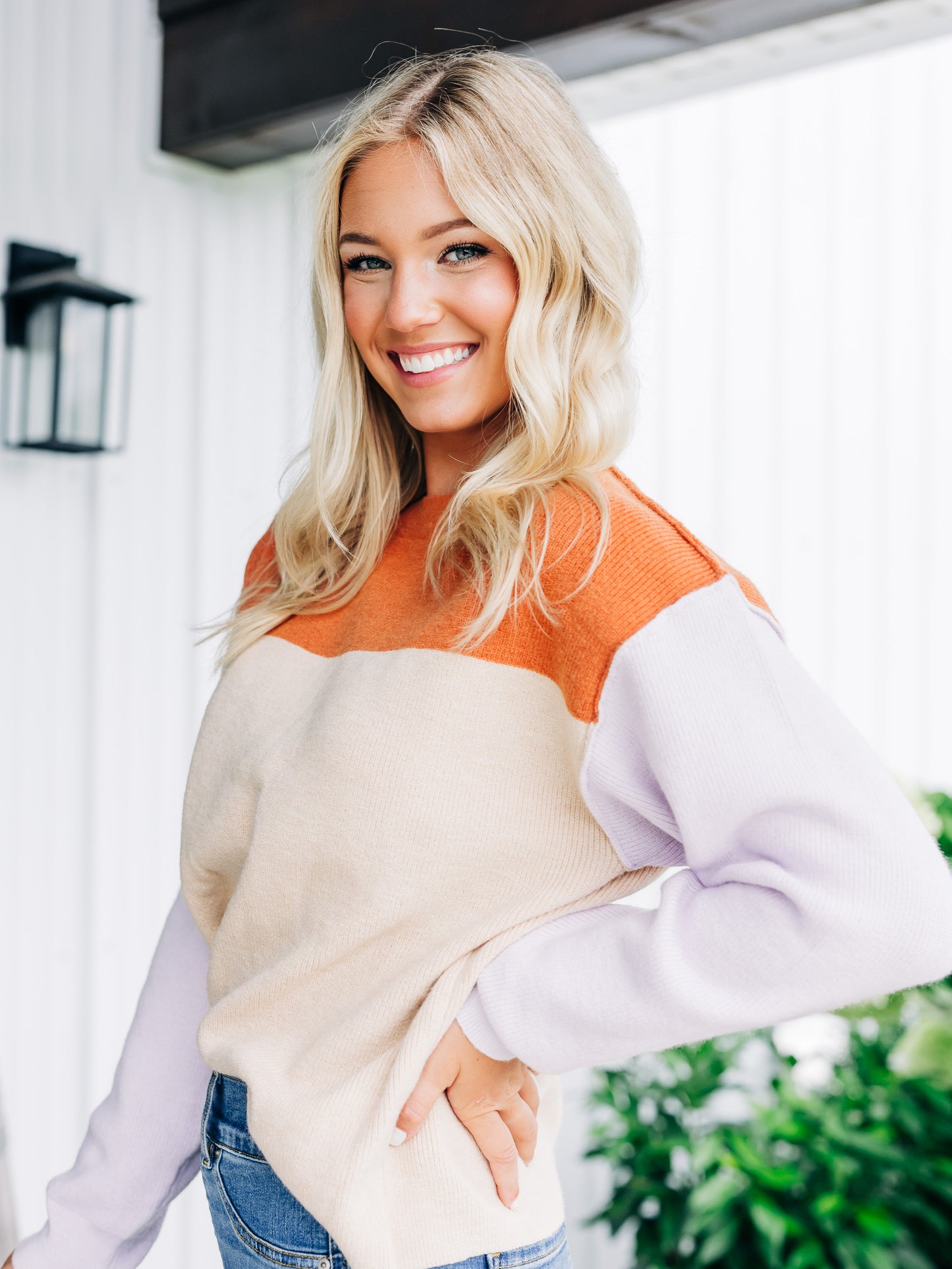 Moving On Up Sweater