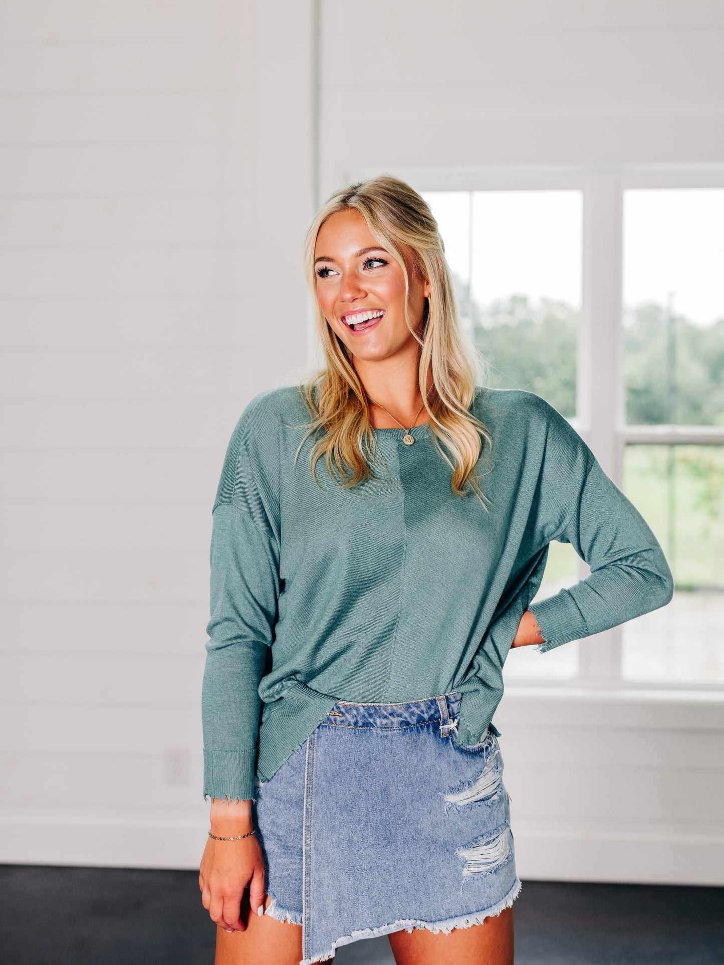 Lawson Ocean Teal Top