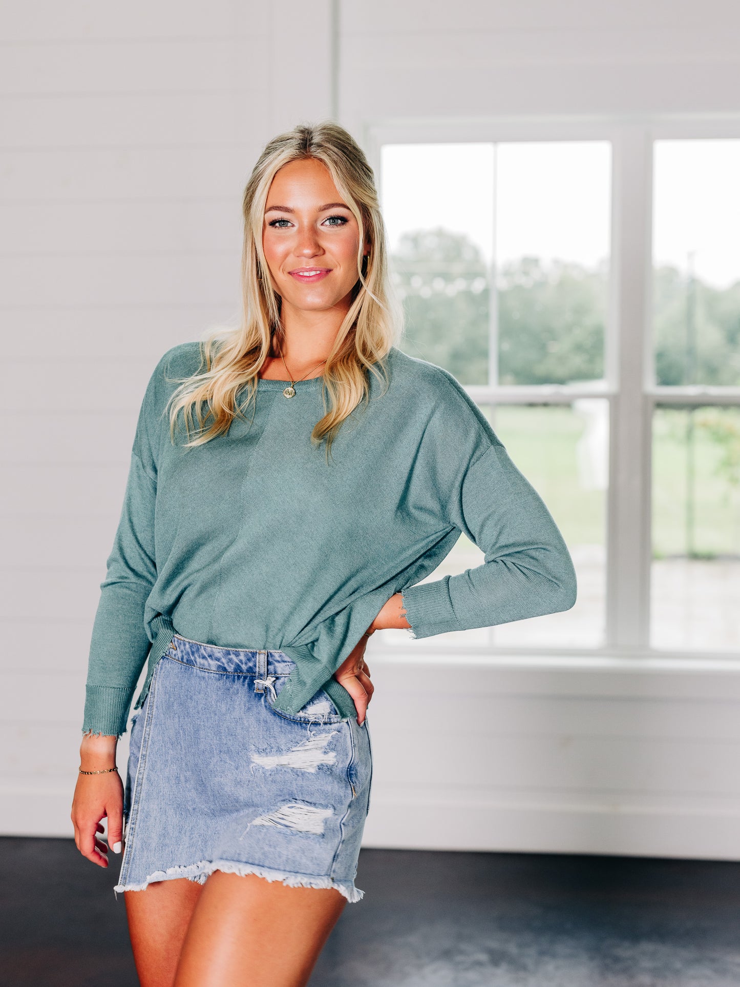 Lawson Ocean Teal Top