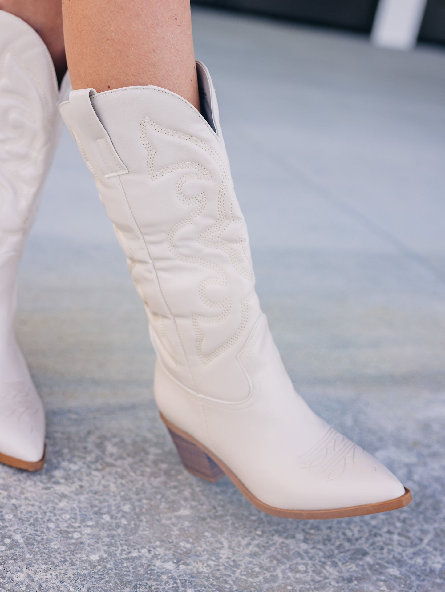 Mindful Tall Sand Western Boot