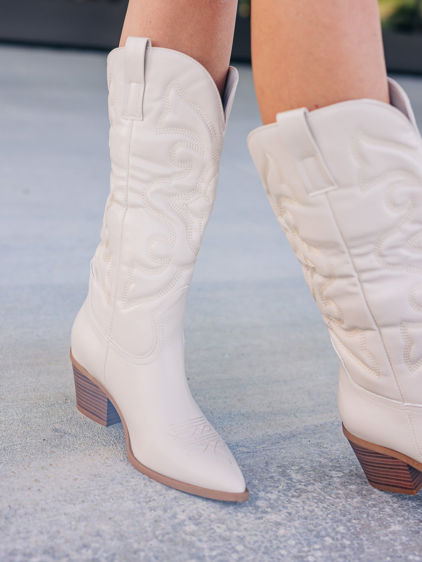 Mindful Tall Sand Western Boot