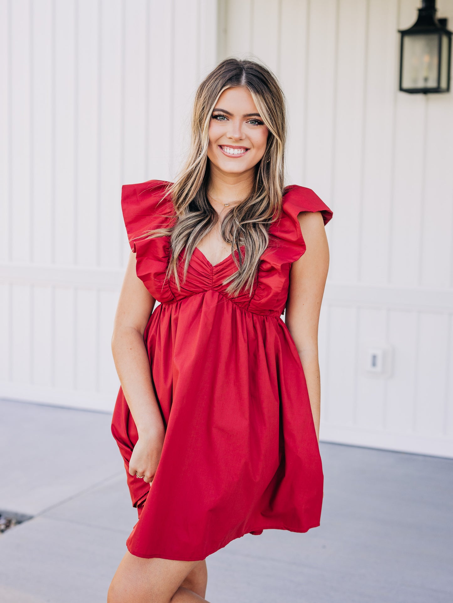 Unseen Beauty Rust Dress