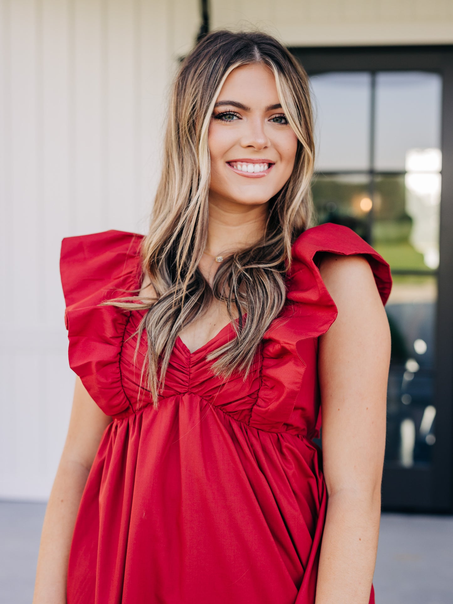 Unseen Beauty Rust Dress