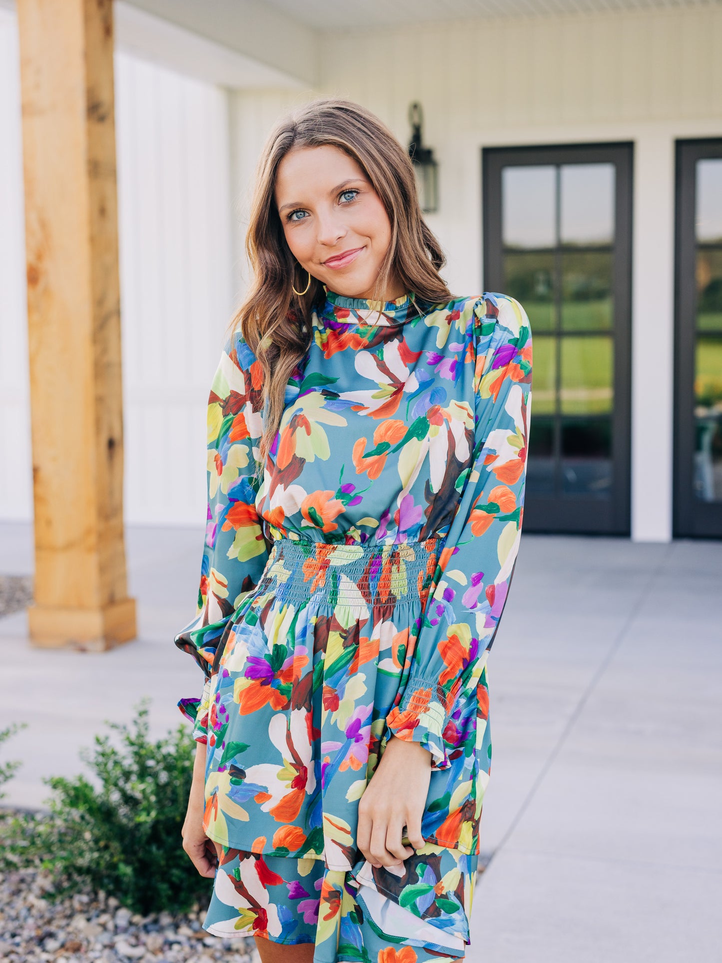 Refreshing Beauty Sage Dress