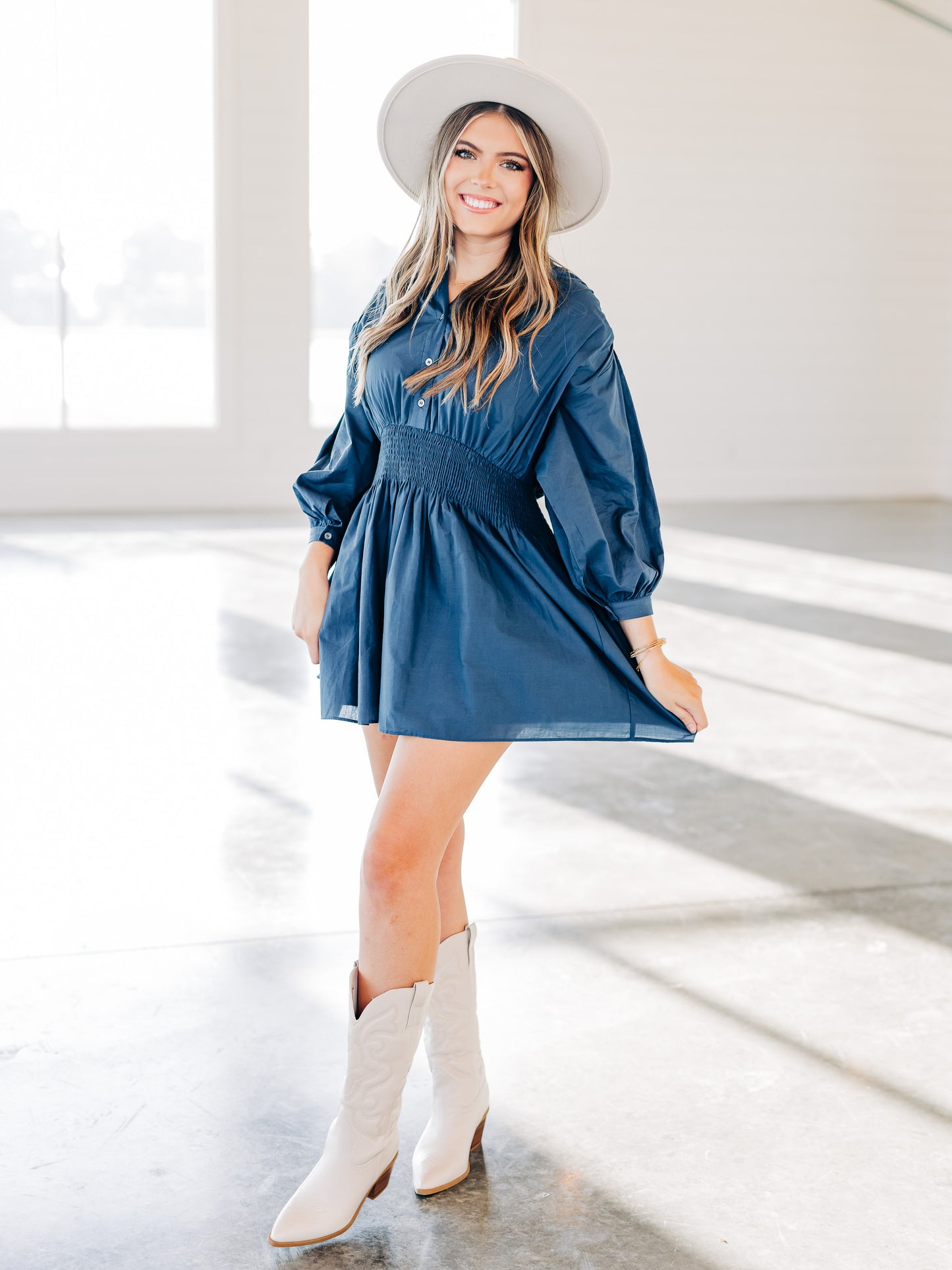 Mindful Tall Sand Western Boot