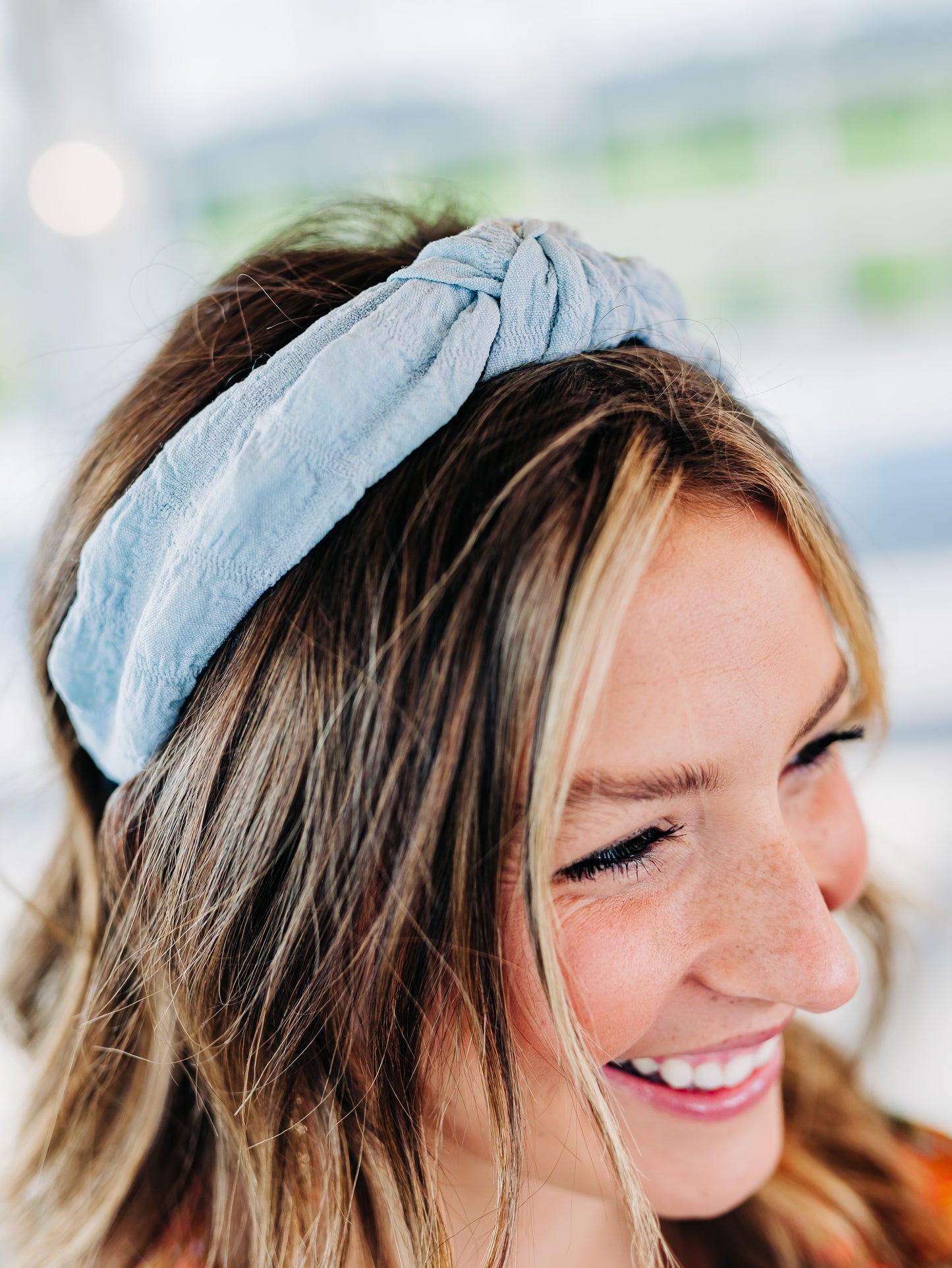 In A Knot Seafoam Headband