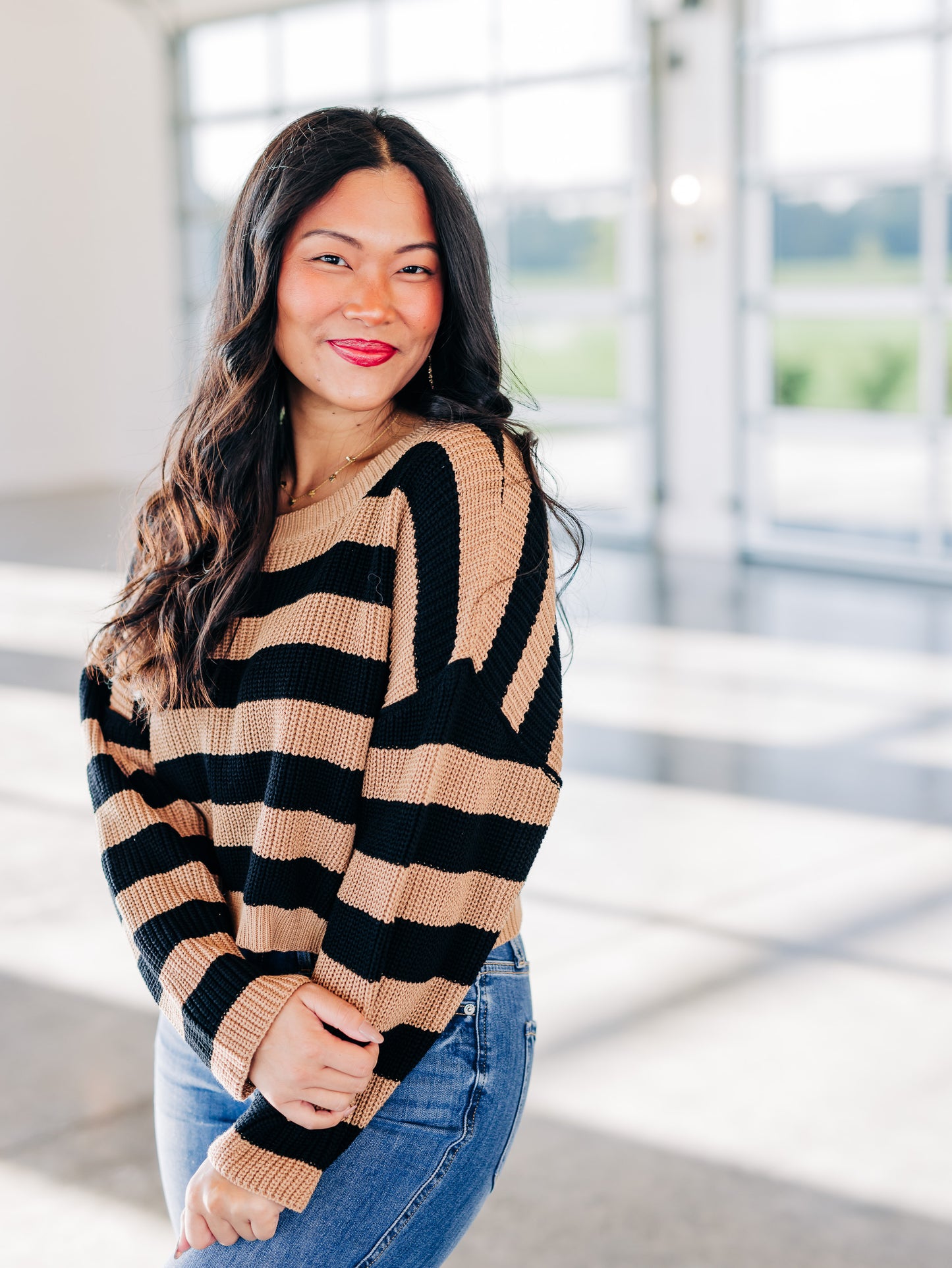 Crushing On You Coco/Black Sweater