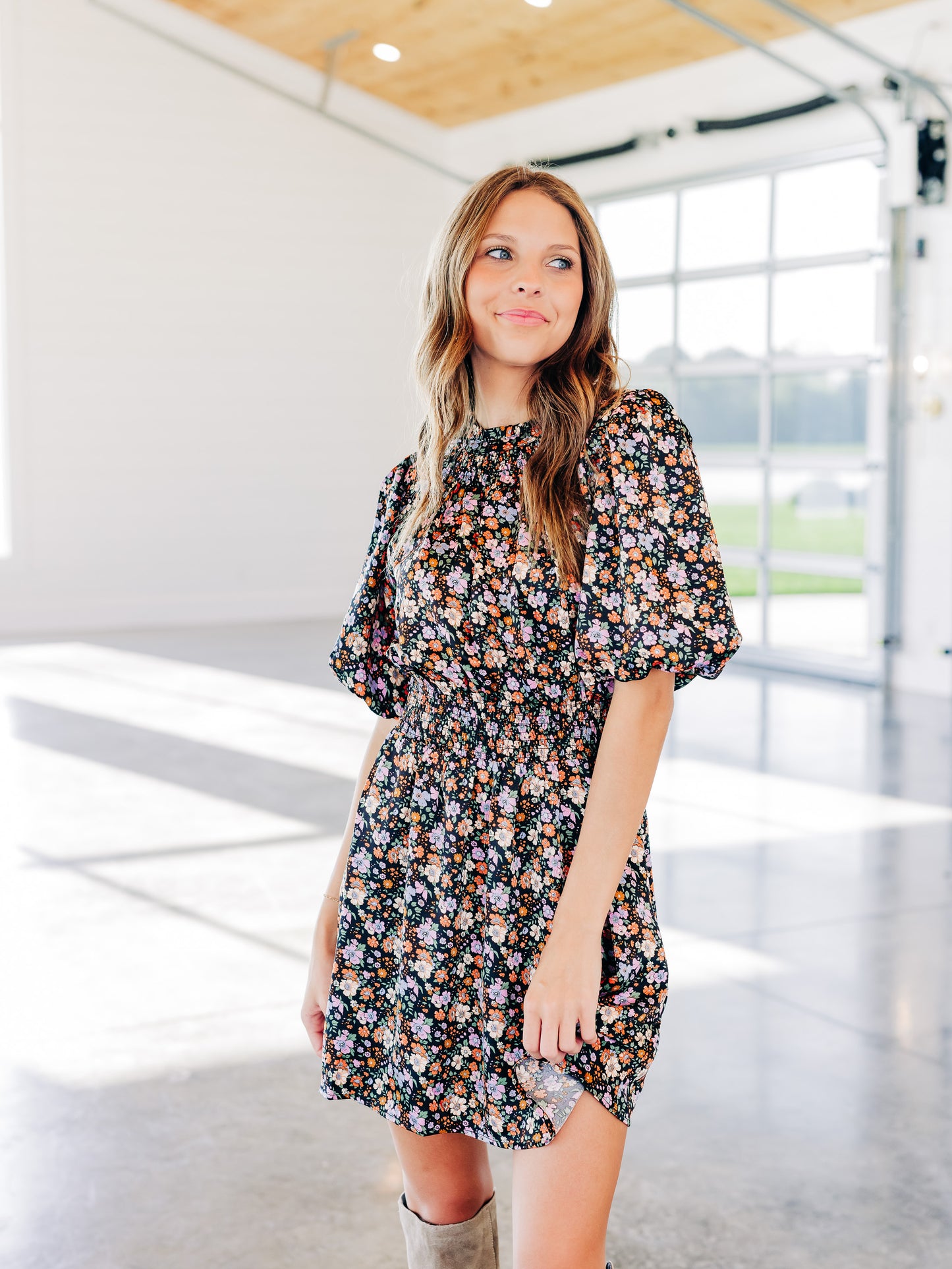 Blissful Nights Black Dress