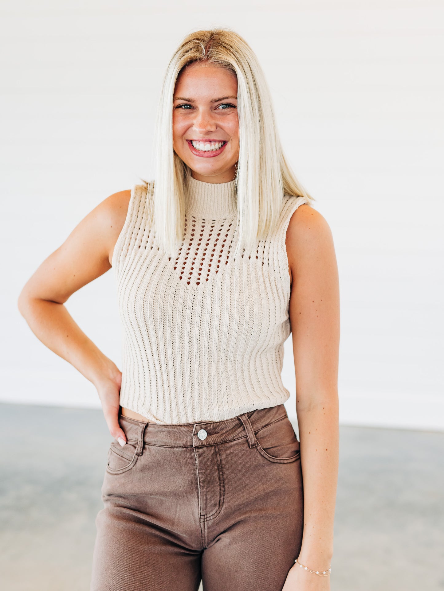 Simply The Vibe Natural Top
