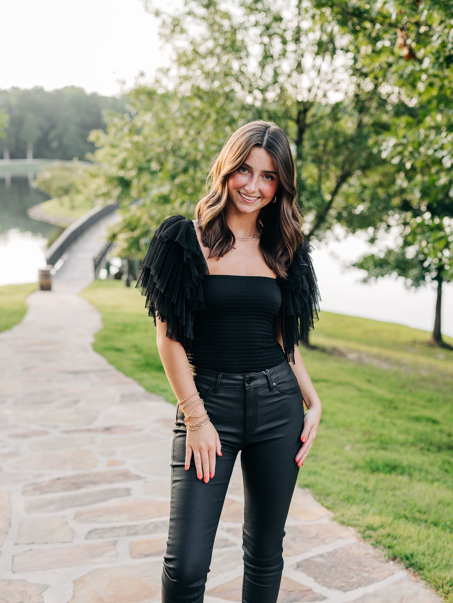 Kill The Lights Black Bodysuit