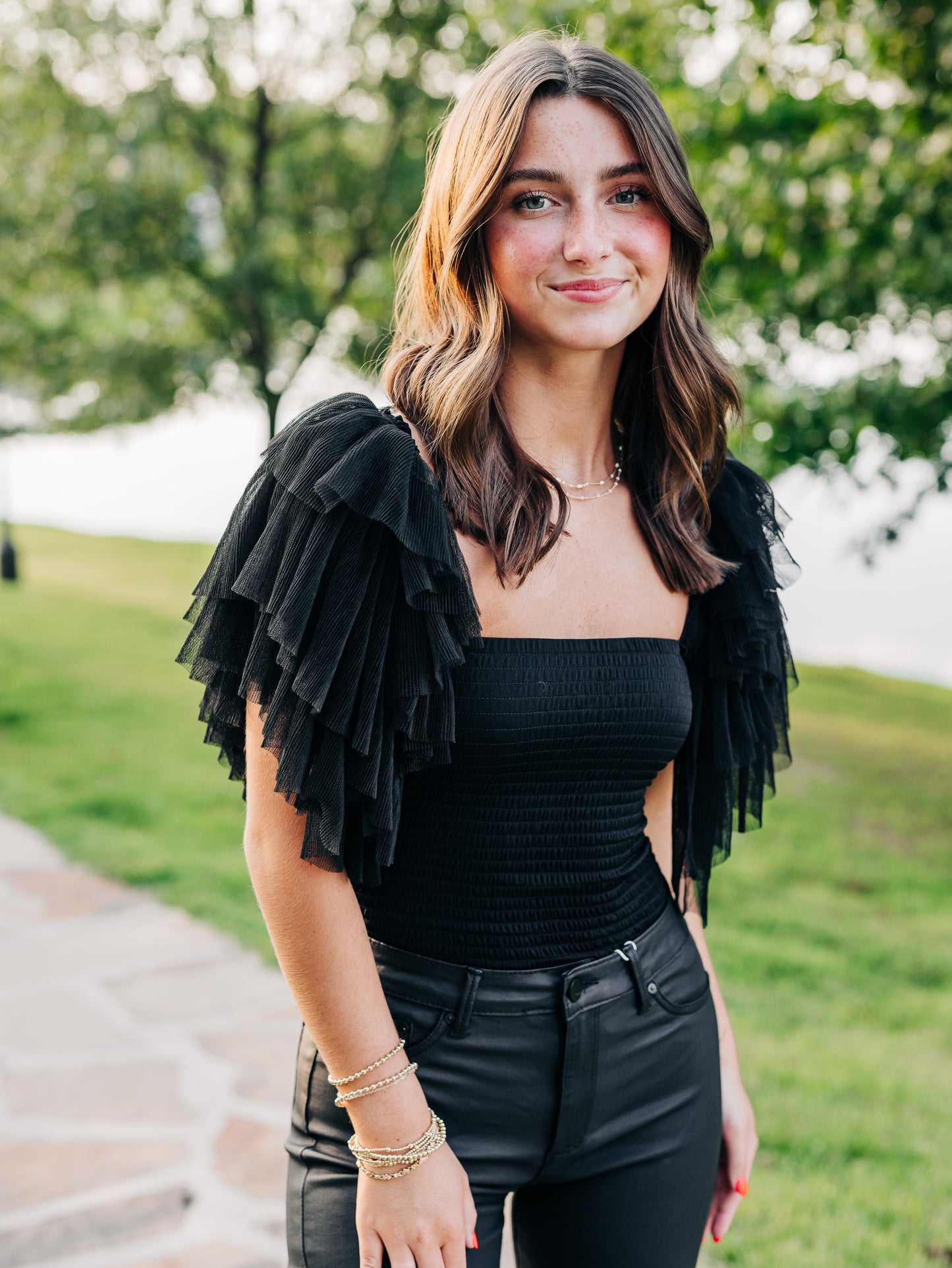 Kill The Lights Black Bodysuit