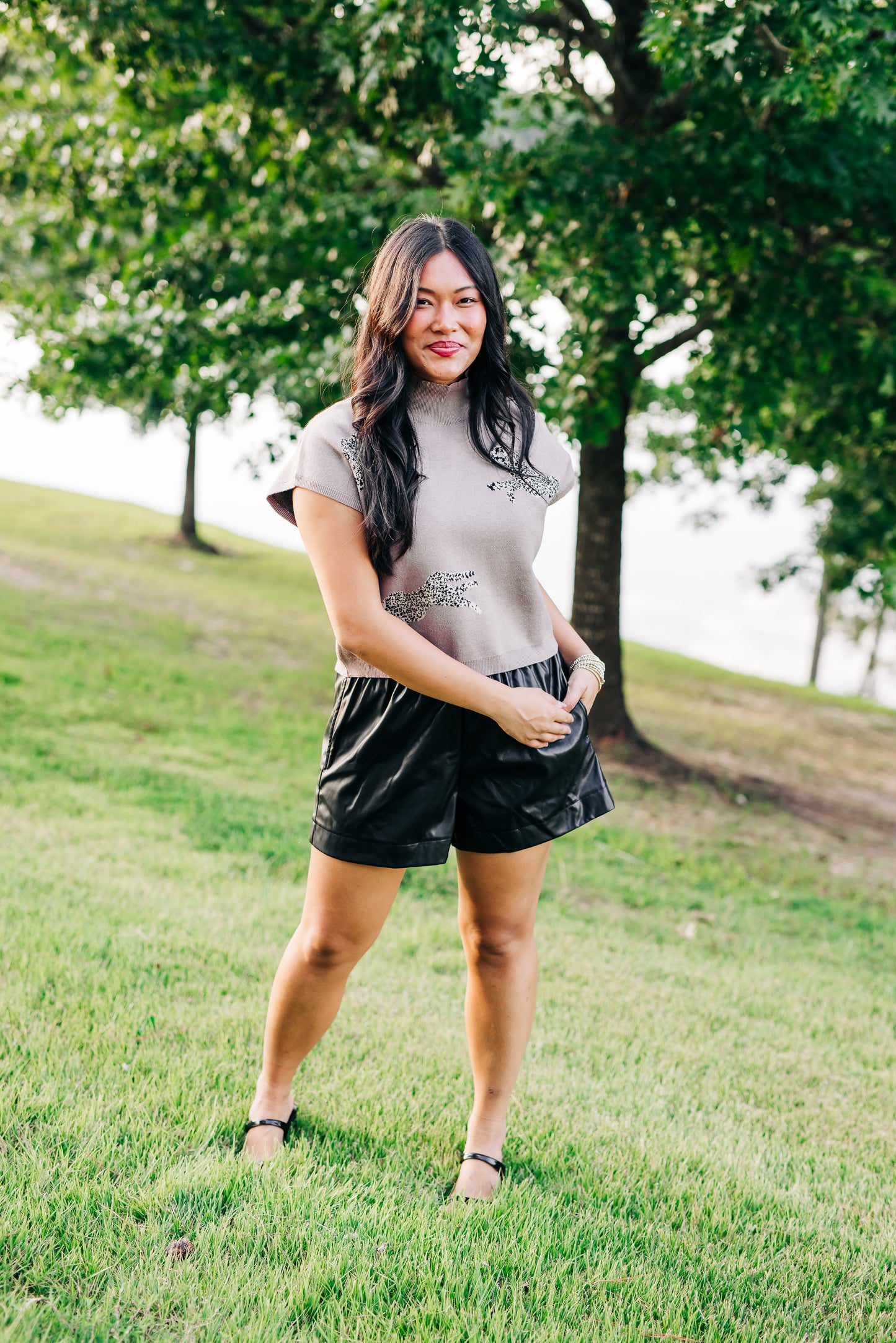 Ready For The Day Black Shorts