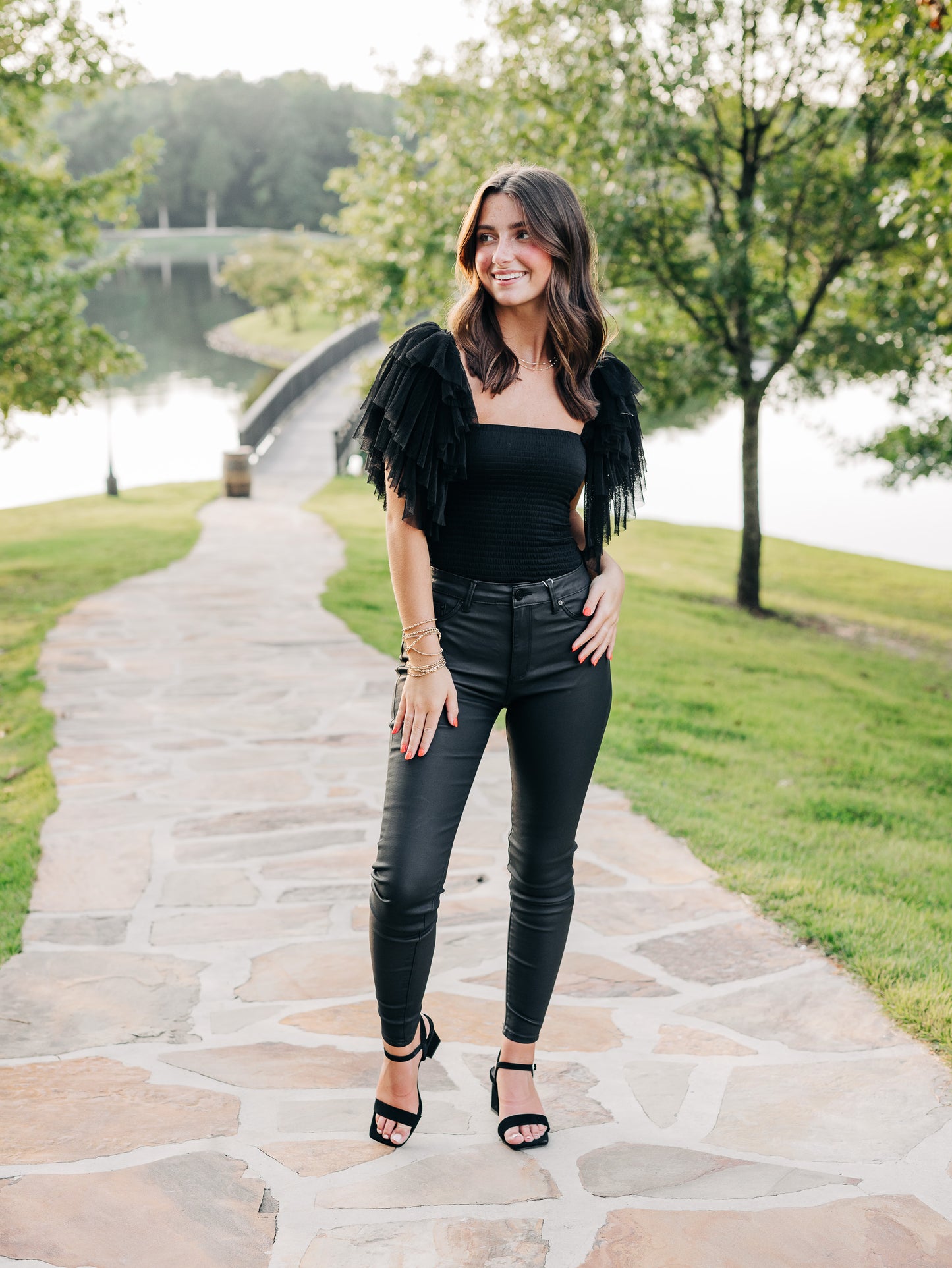 Kill The Lights Black Bodysuit