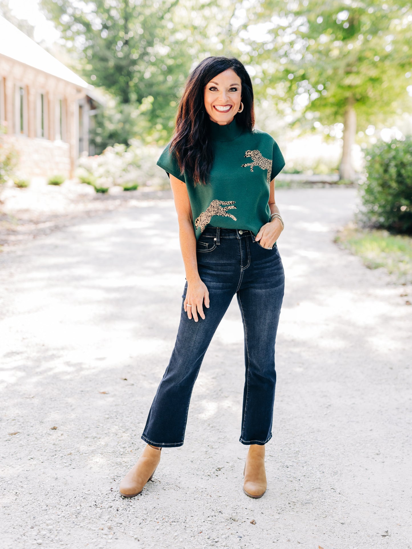 Forever Dedicated Hunter Green Top