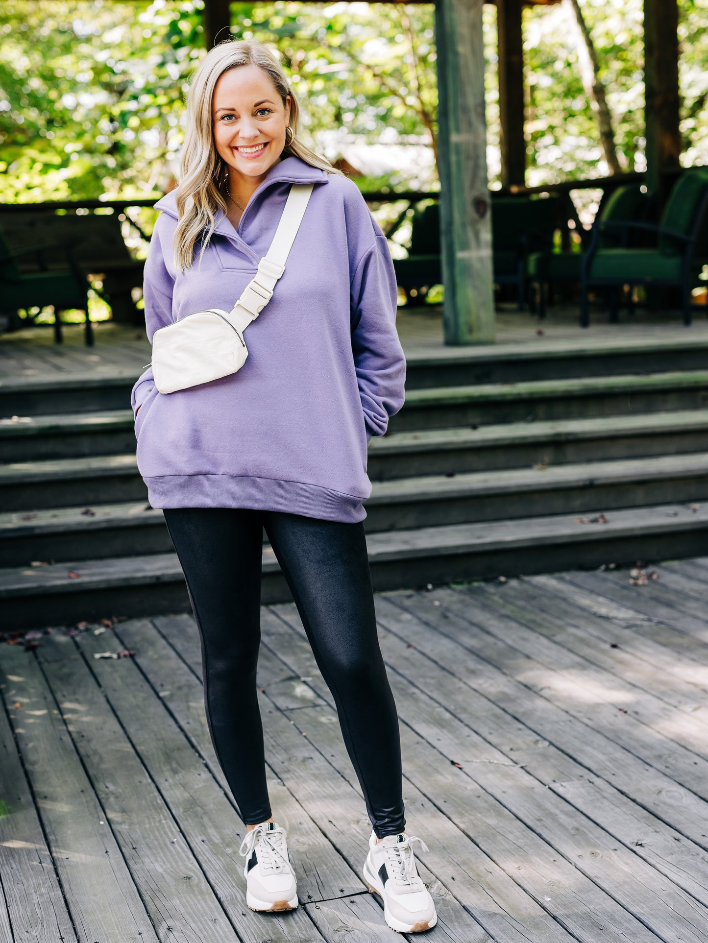 Home For The Weekend Lavender Sweatshirt