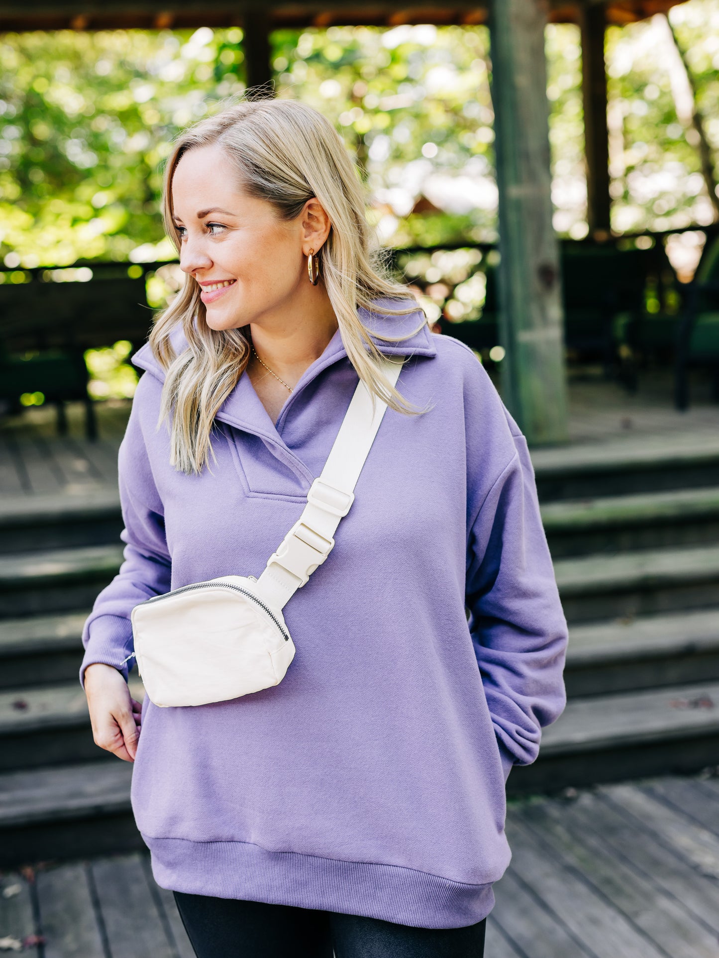 Home For The Weekend Lavender Sweatshirt