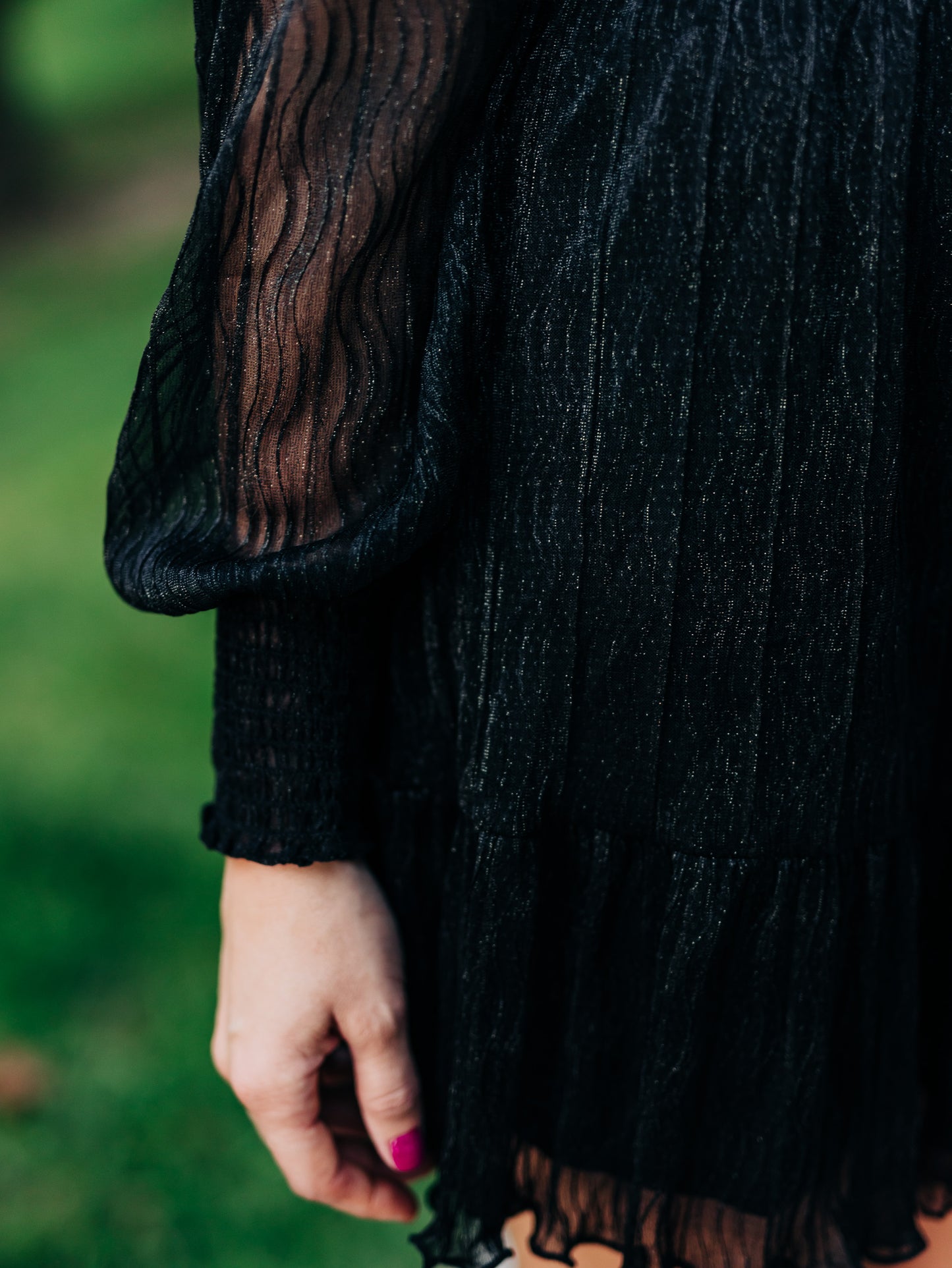 Get To The Chase Black Dress
