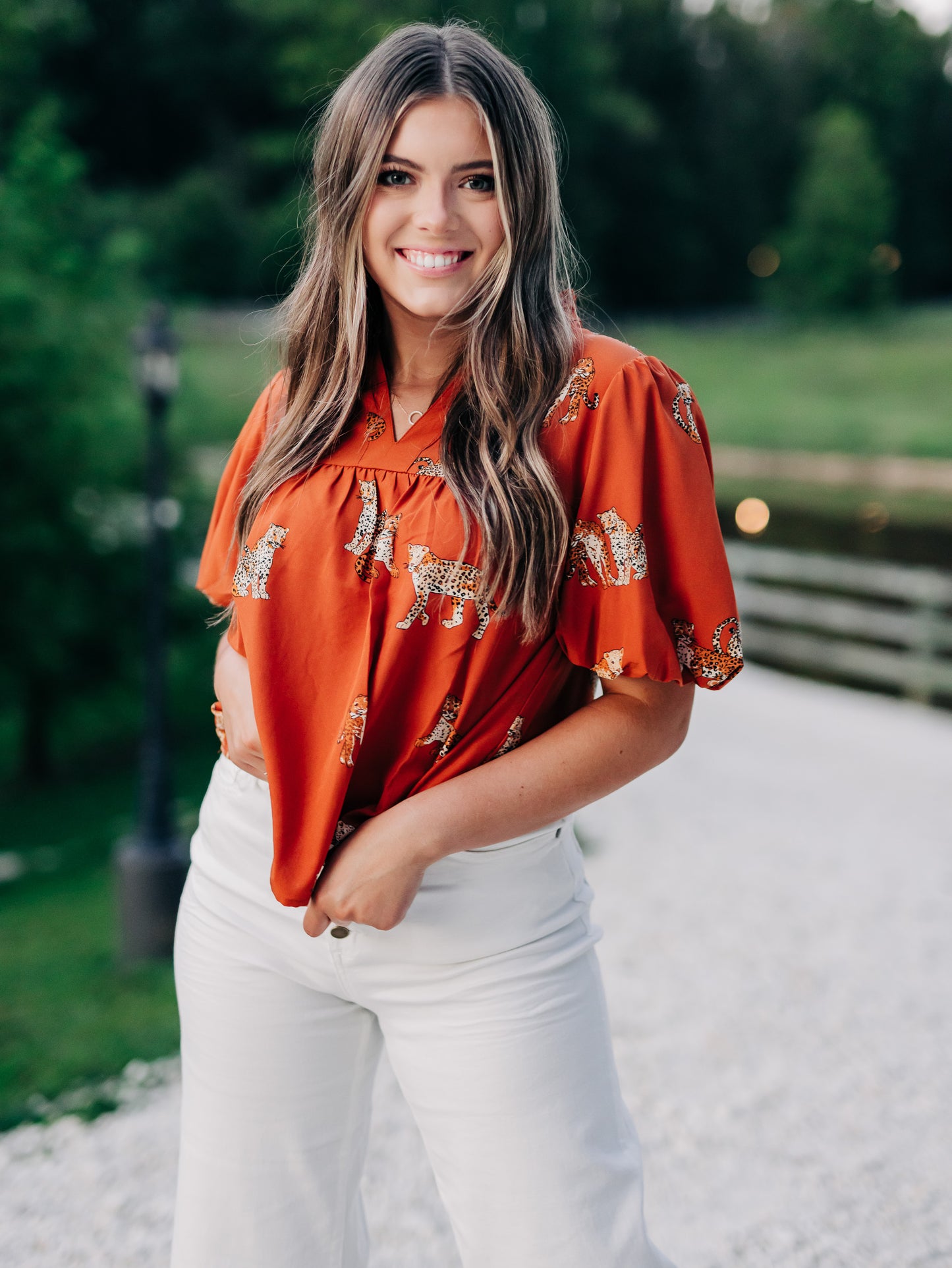 Going Wild Rust Top