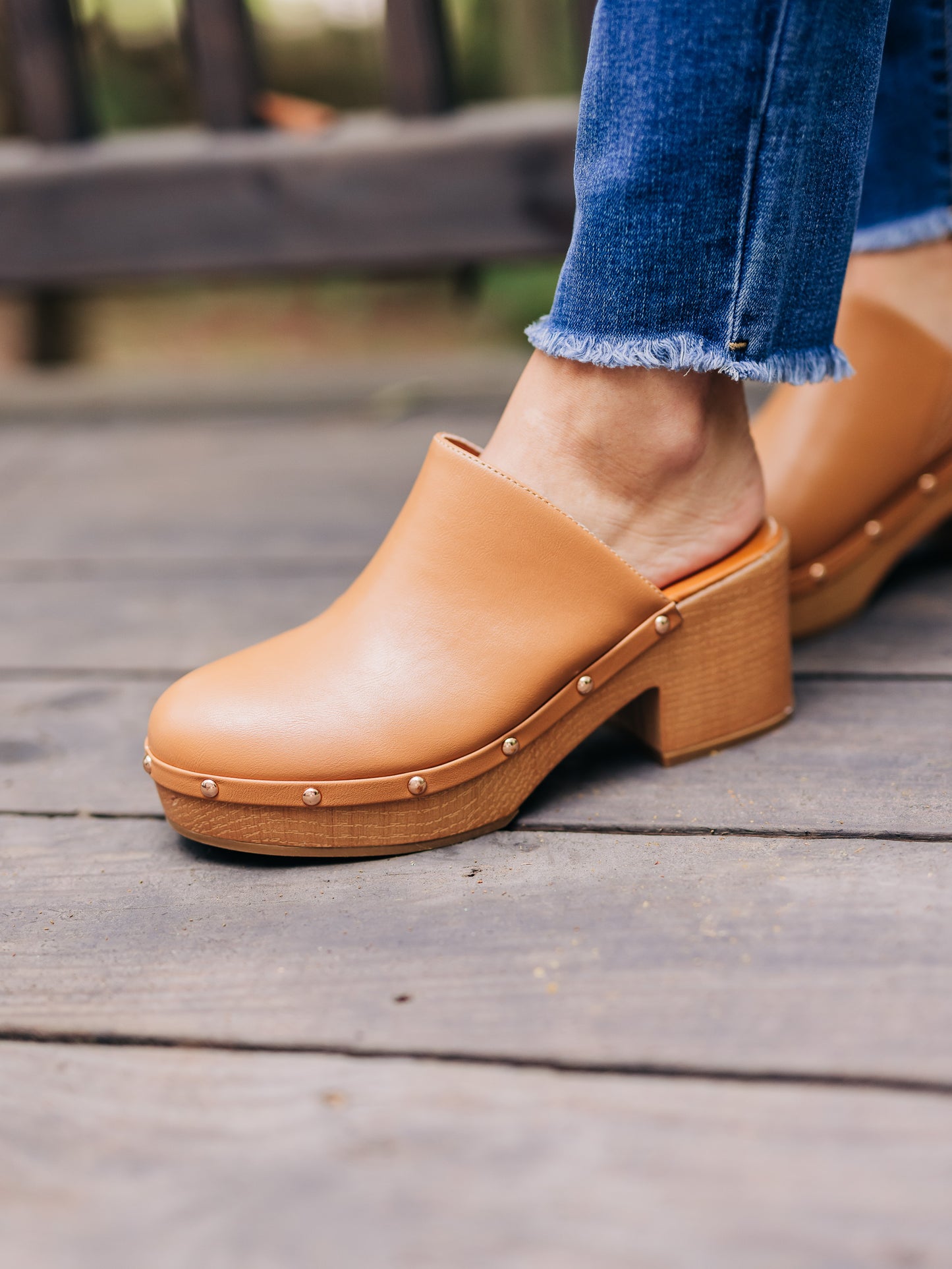 Lumber Tan Mule