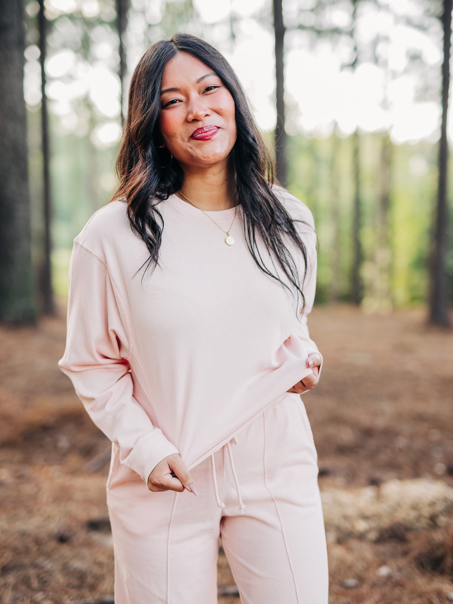 On The Move Dusty Pink Top