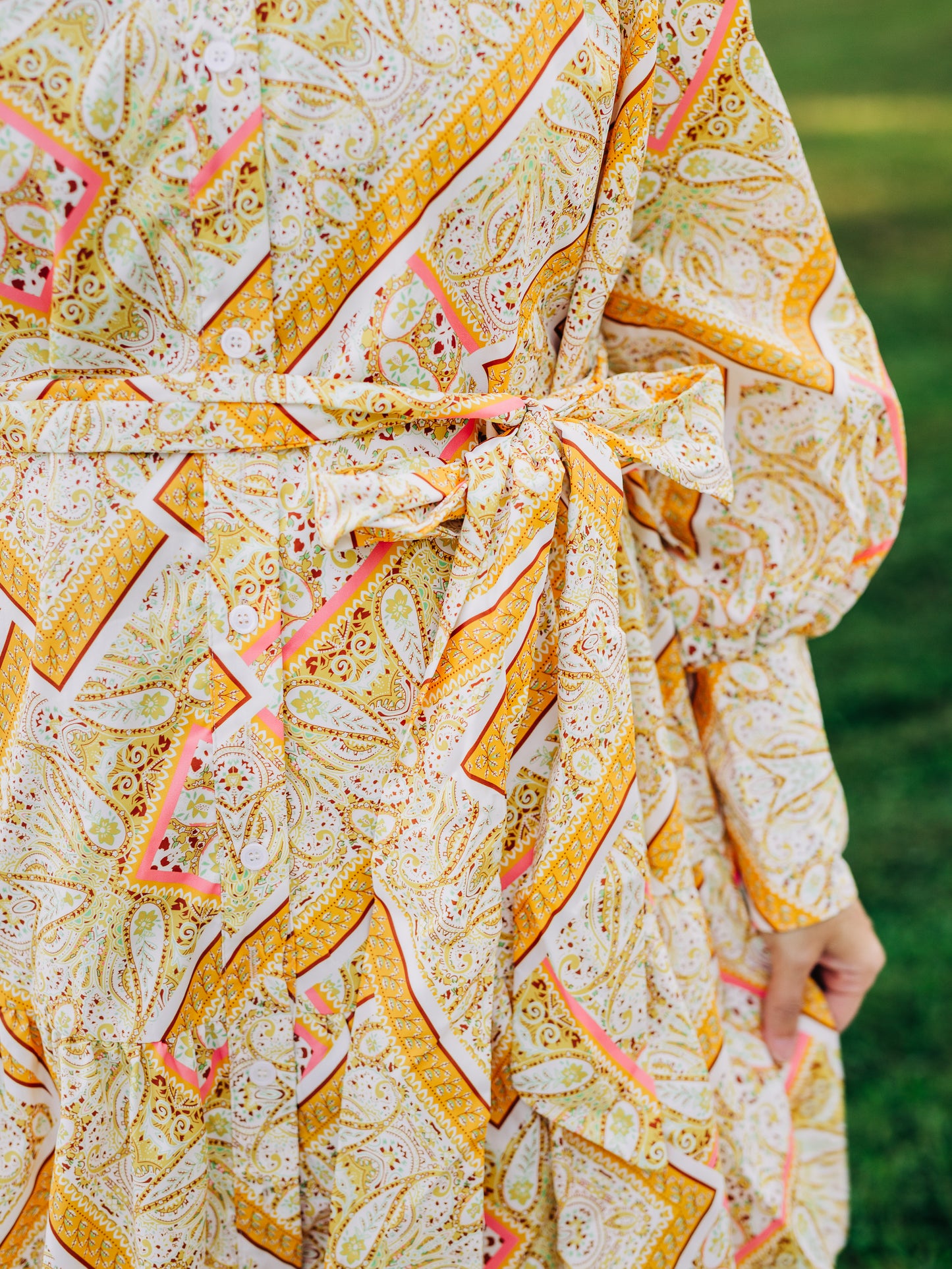 Crazy For You Yellow Multi Dress