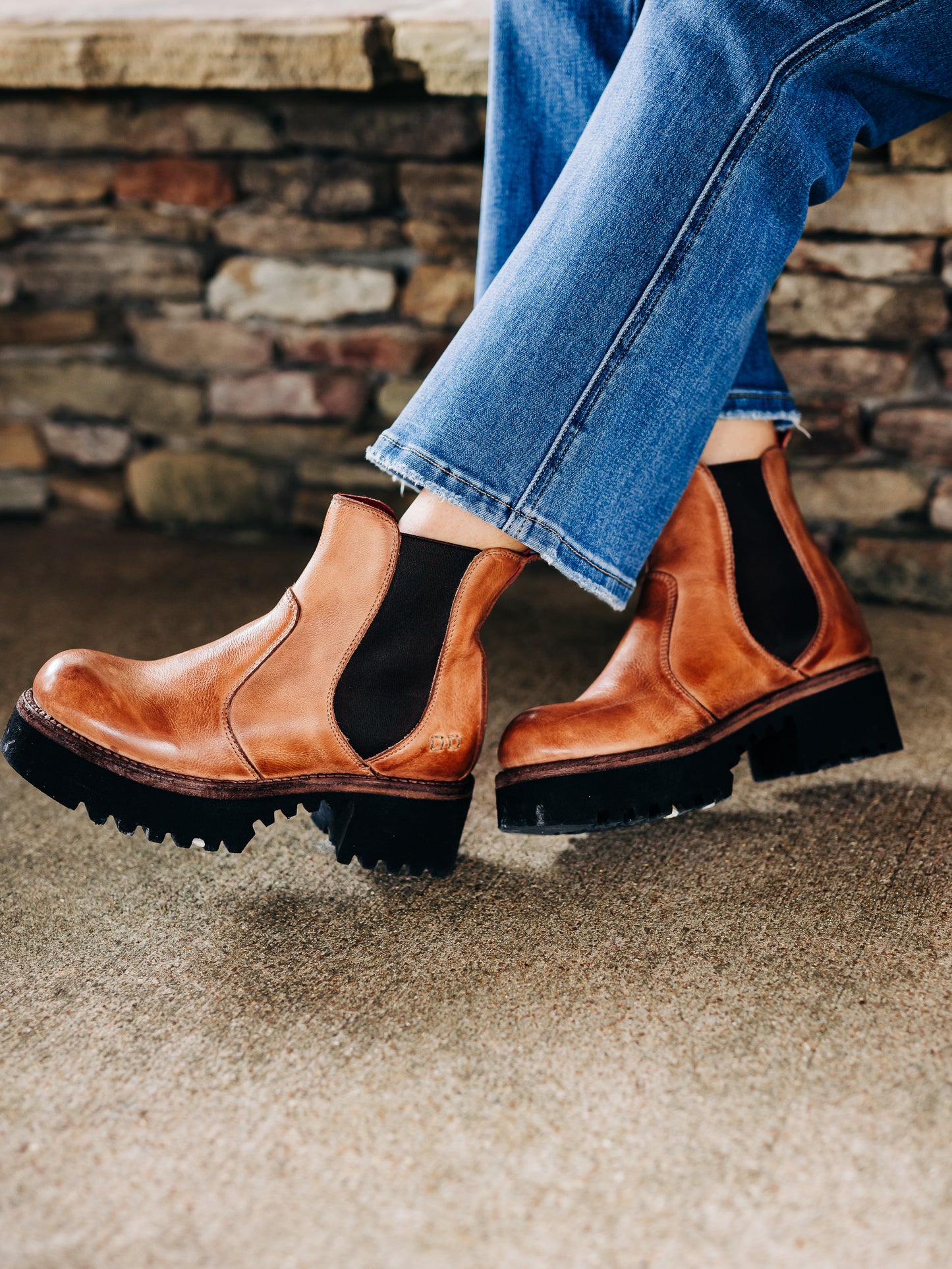 Valda Hi Tan Rustic Bootie