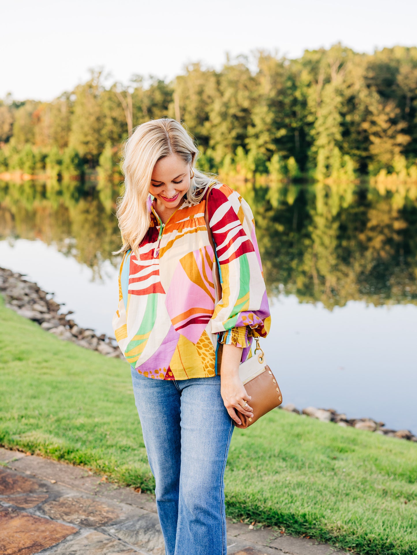 Give You Joy Lilac Multi Top