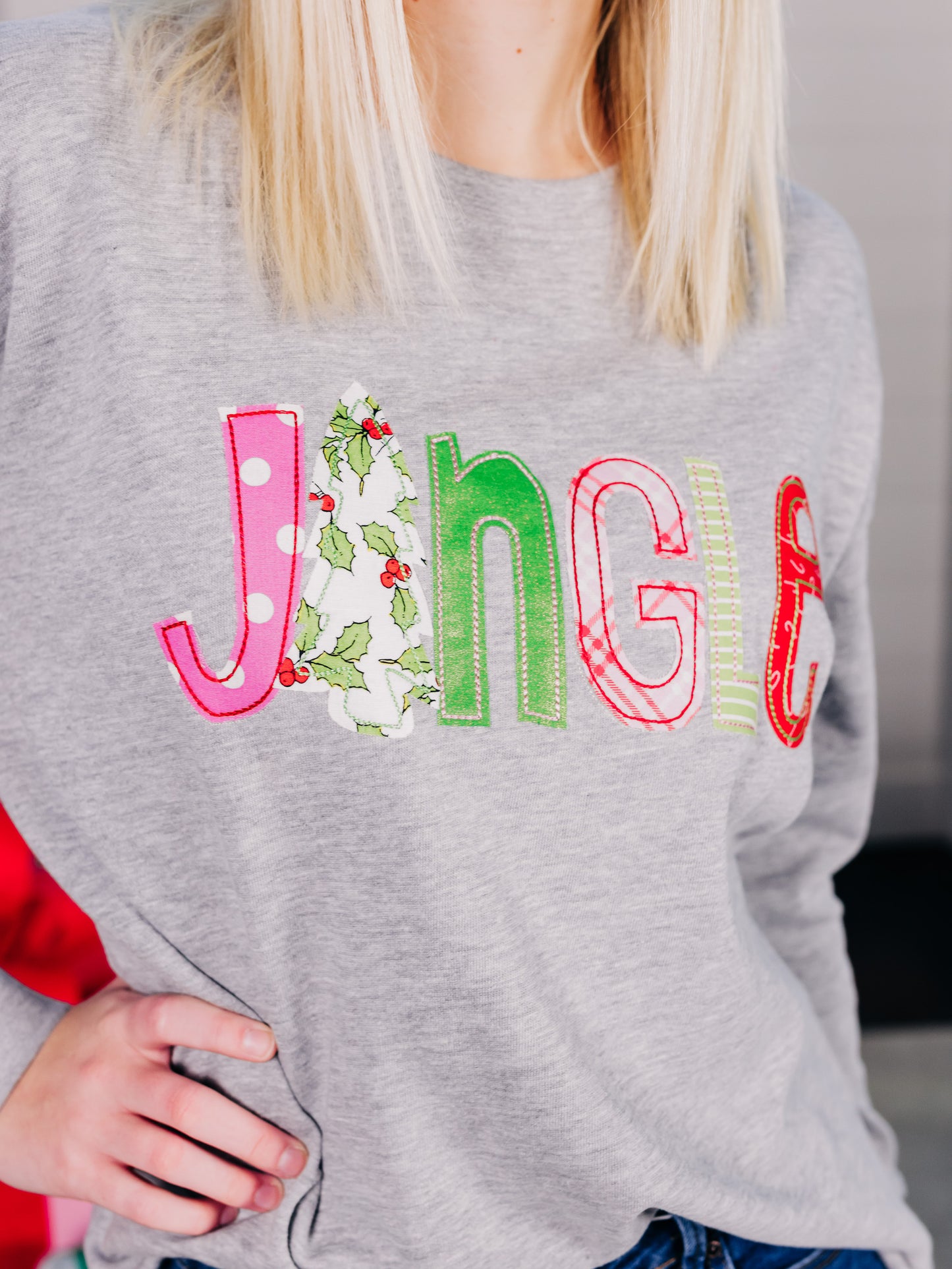Jingle Bell Rock Grey Sweatshirt