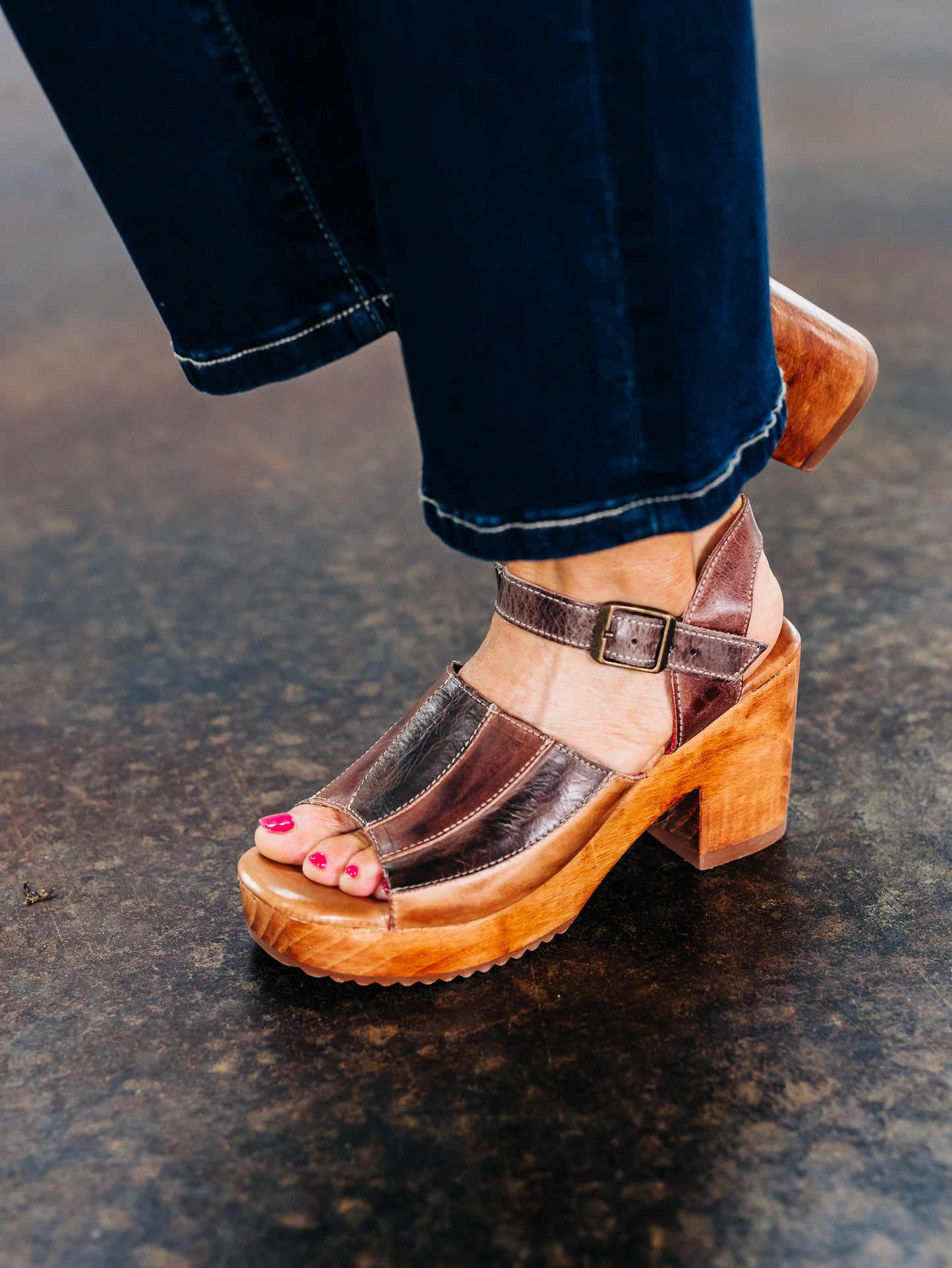 Jetsetter Cold Brew Rustic Heel
