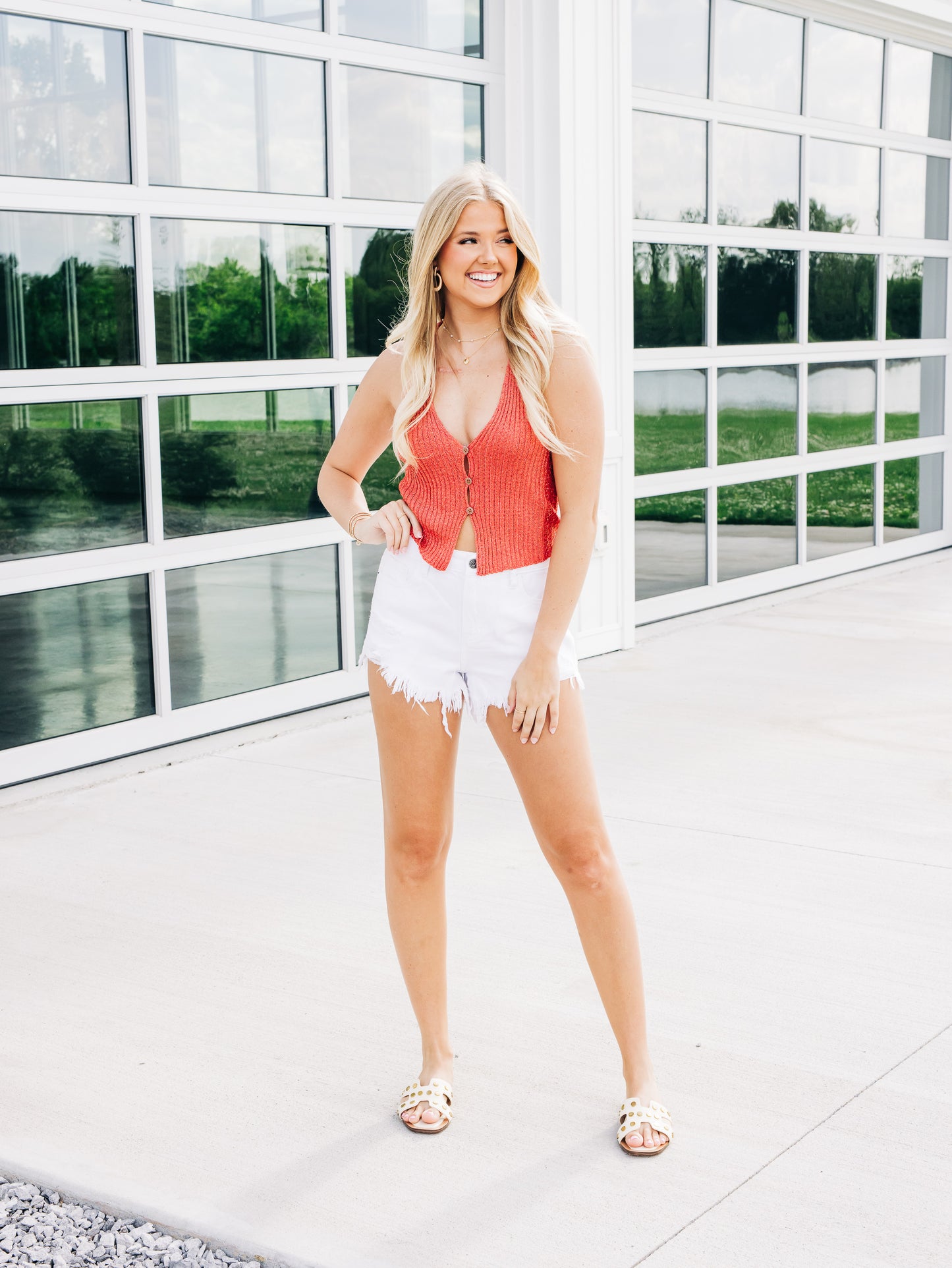 Seascape Radiant Watermelon Vest