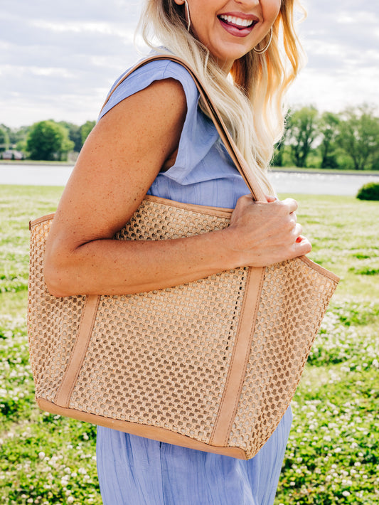 Haven Open Wave Natural Tote