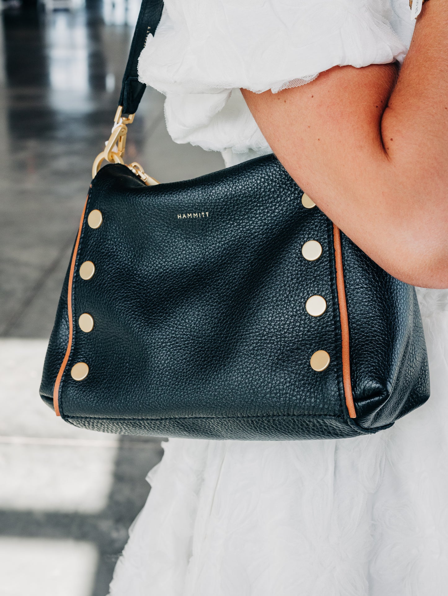 Bryant Med North End/Brushed Gold Handbag