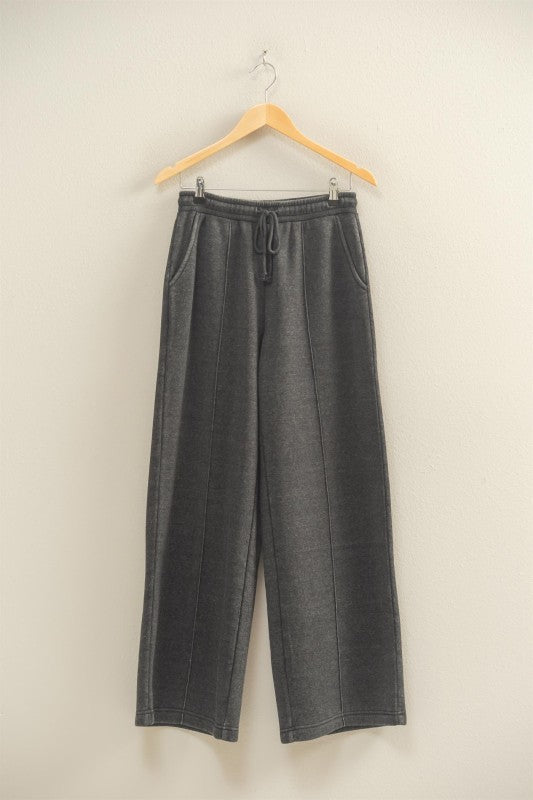 There For It Black Pants